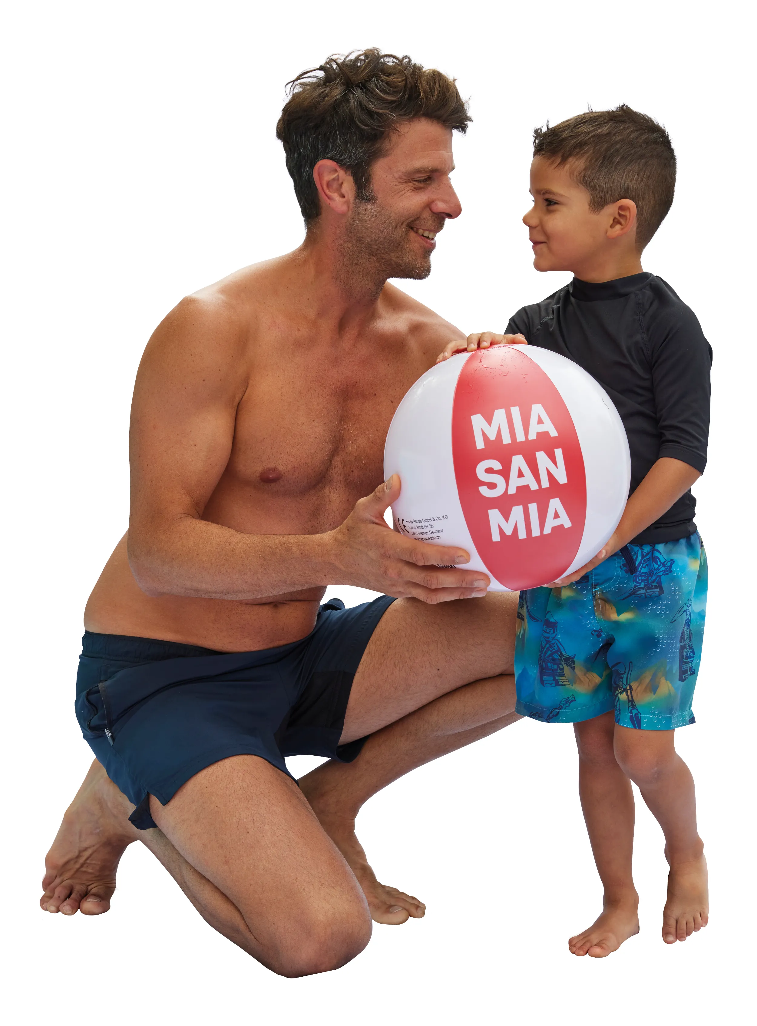 Happy People - FCB Strandball aufgeblasen ca. 29 cm