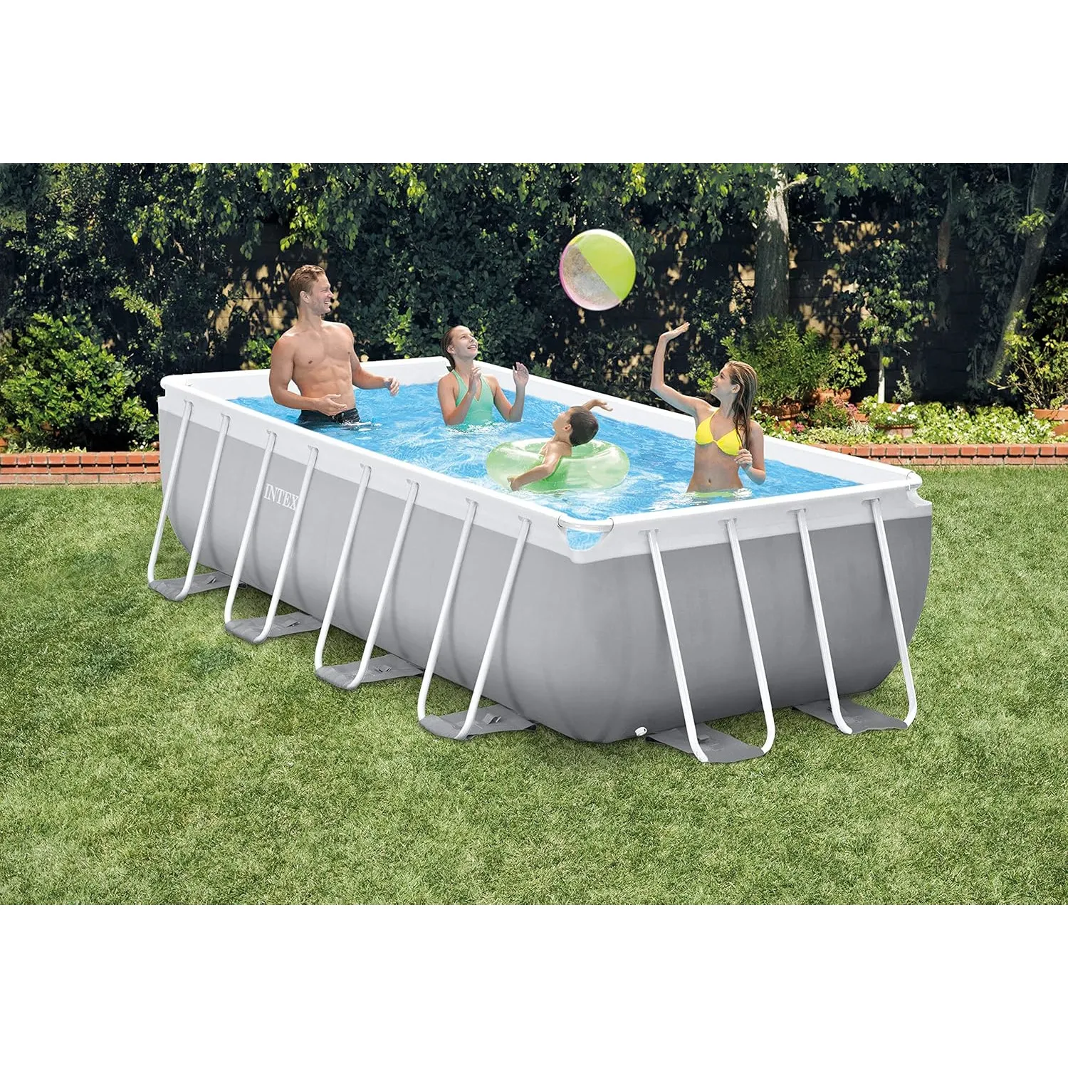Intex Pool-Set Prism Frame Rectangular 400x200x100cm