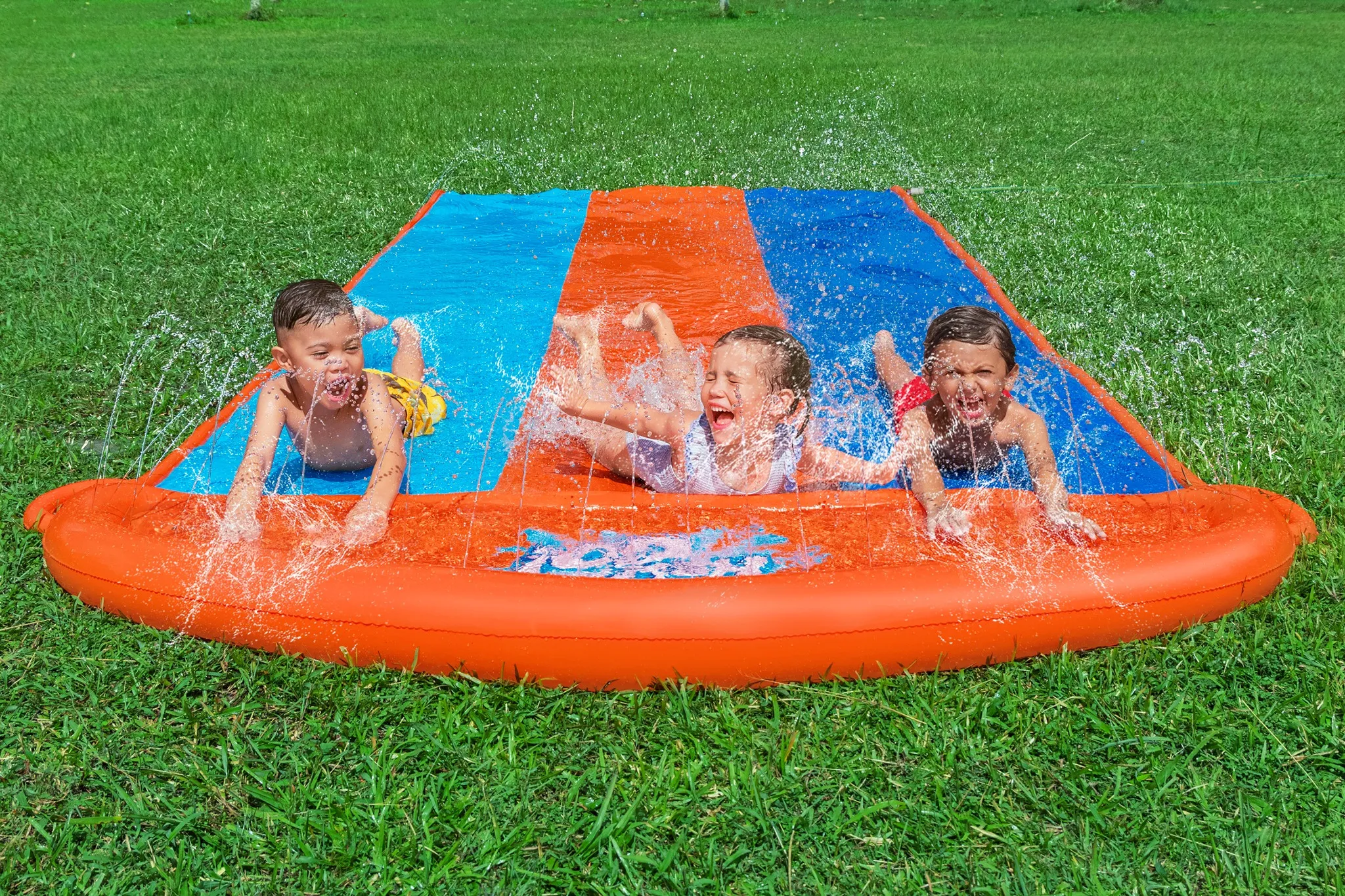 Bestway Wasserrutsche H2OGO! 488x207,5cm, 3 Personen