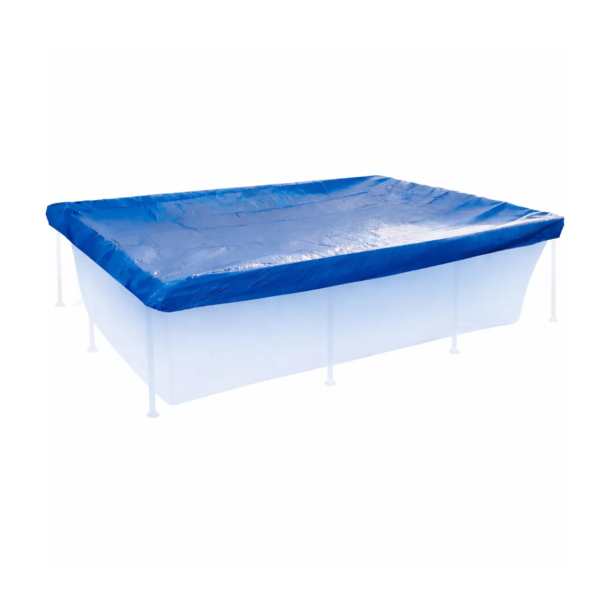 Happy People 79254 Wehncke Poolabdeckung für Stahlrahmenpool 430x230x20cm