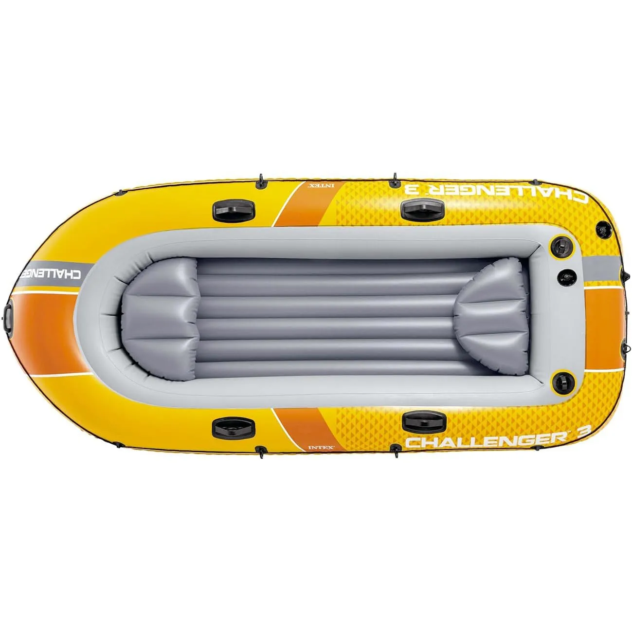 Intex Schlauchboot Challenger 3 Set inkl. Pumpe und Alu-Paddeln 295x137x43cm