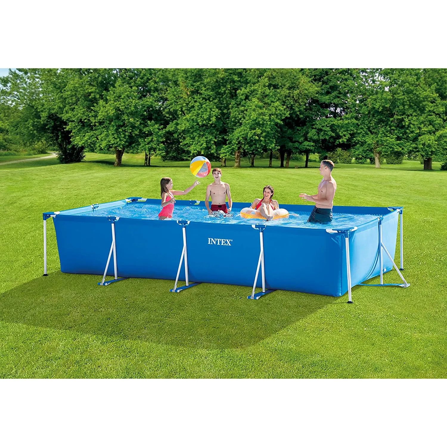 Intex Frame Pool-Set inkl. Filter 450x220x84cm