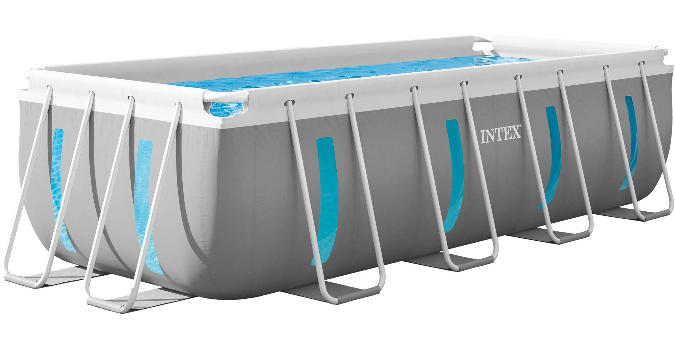 INTEX 26770GN Pool-Set Prism Frame Clearview Rectangular 400x200x122cm