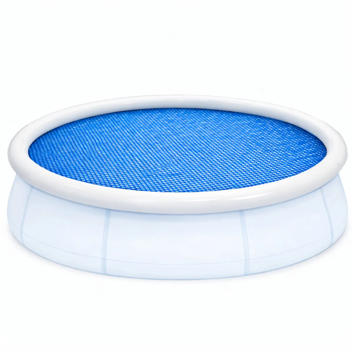 Happy People 77551 Wehncke Solarabdeckplane rund, passend für Quick-Up Pools Ø360cm