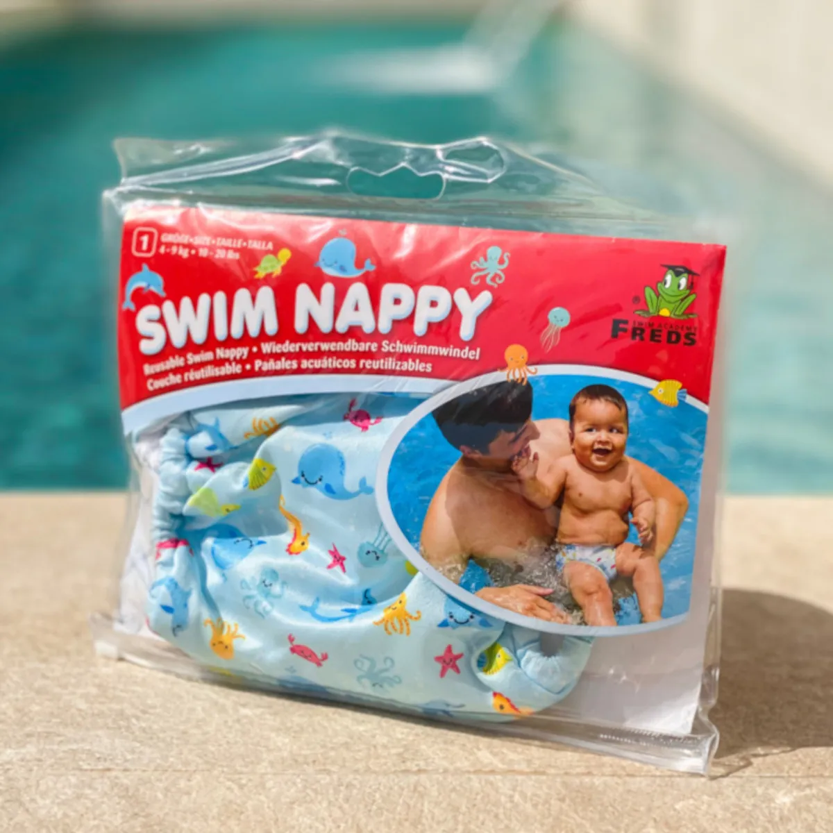 Freds Swim Academy - Schwimmwindel, wiederverwendbar