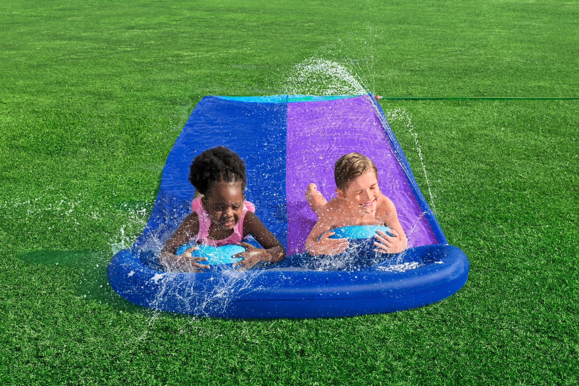 Bestway Wasserrutsche H2OGO! Lunar Launch 488x138cm)