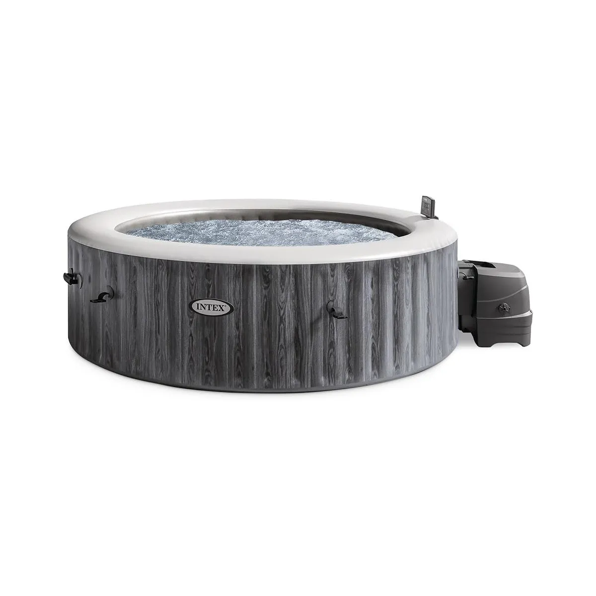 Intex 28442NP Whirlpool PureSPA Bubble Greywood Deluxe 216mx71cm