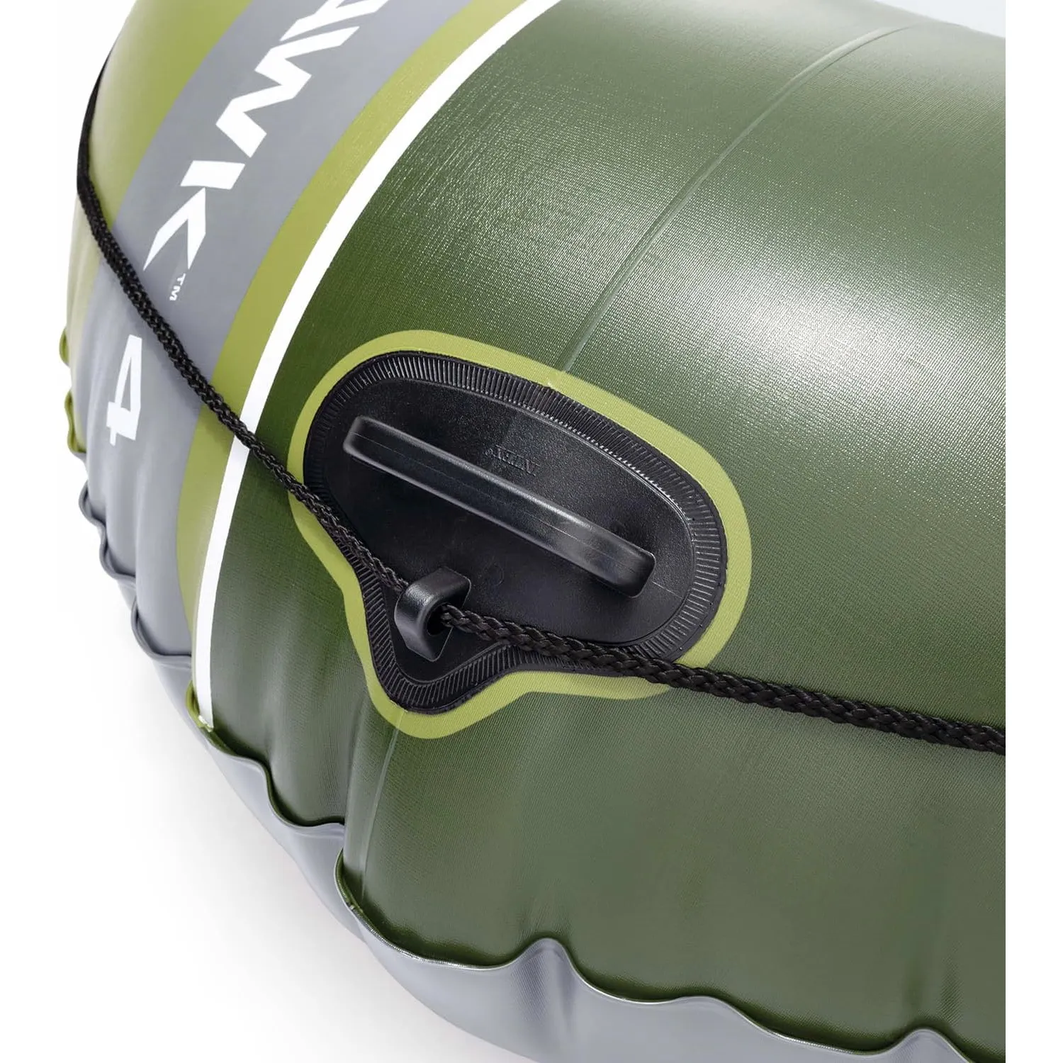 Intex 66334NP Schlauchboot Seahawk 4 Set inkl. Pumpe und Alu-Paddeln 351x145x48cm