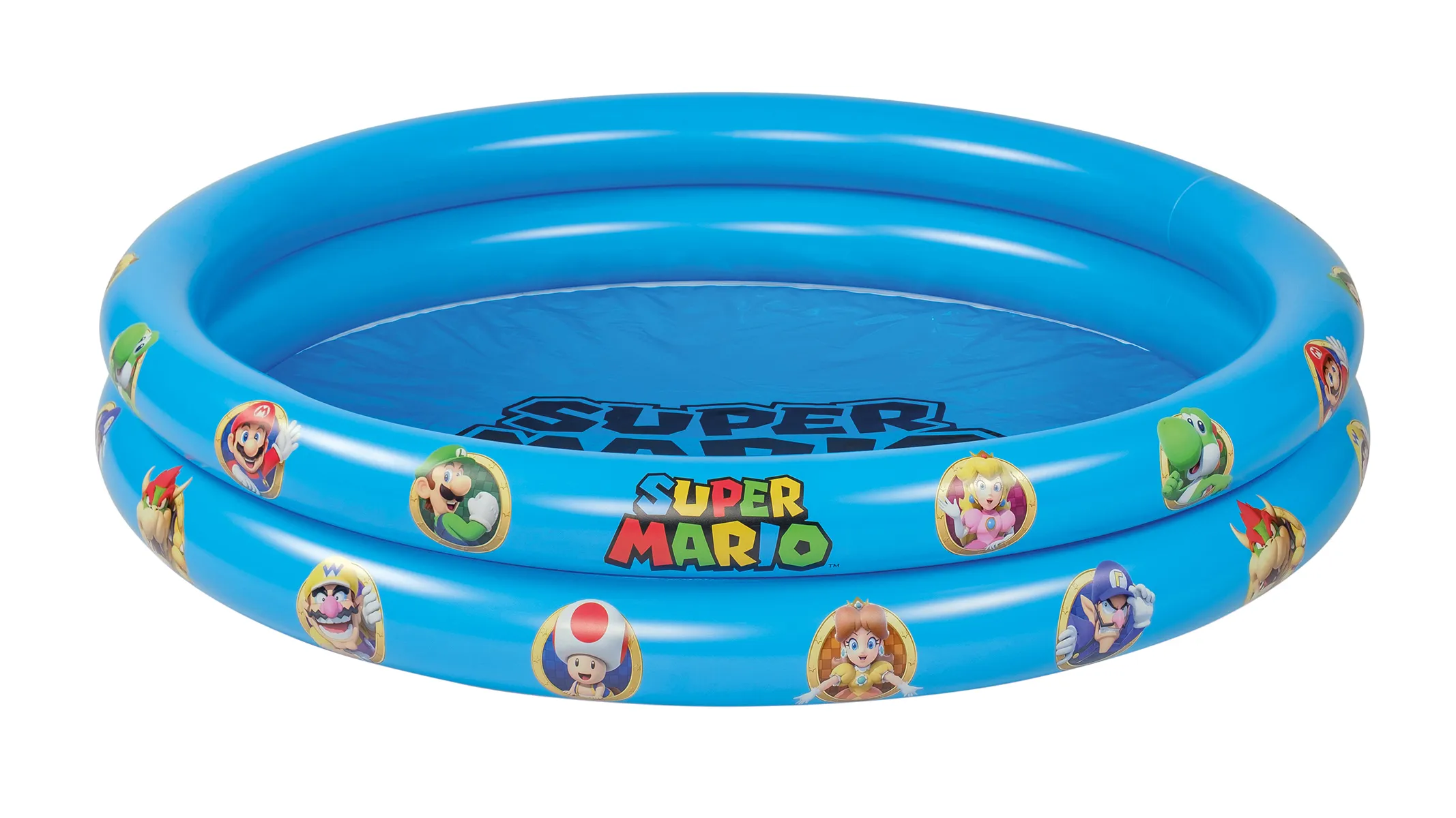 Happy People 2-Ring-Pool Super Mario Planschbecken 122x23cm