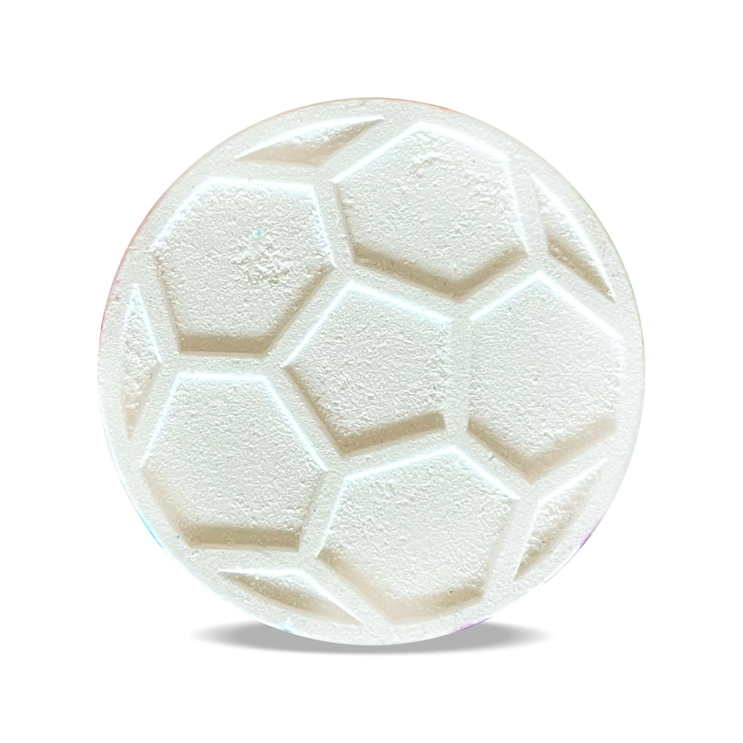 Fußball-Badebombe mit Pop-Corn-Duft Badezusatz