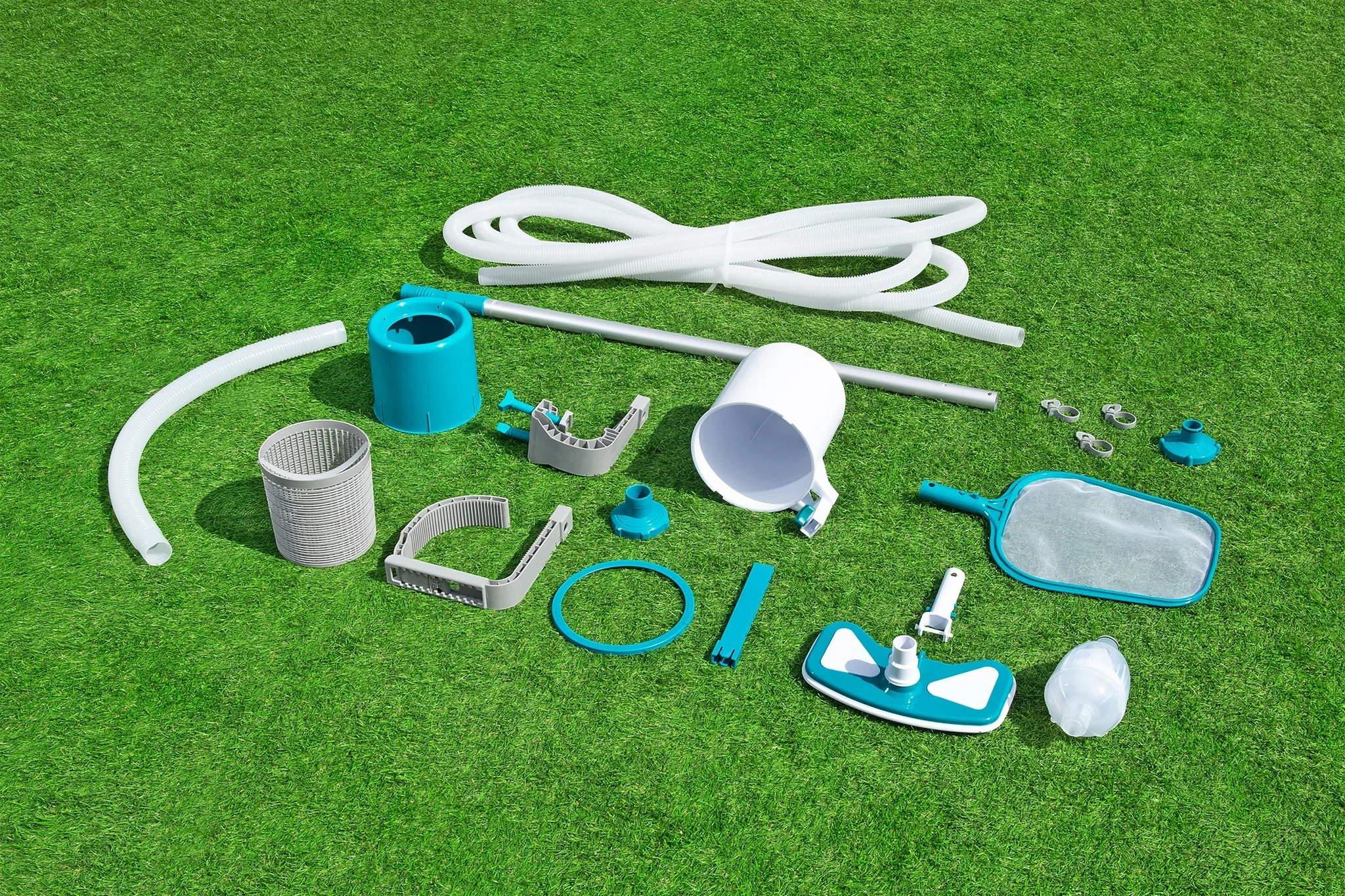 Bestway Poolpflege-Set AquaClean Deluxe für Poolgrößen bis 610 cm