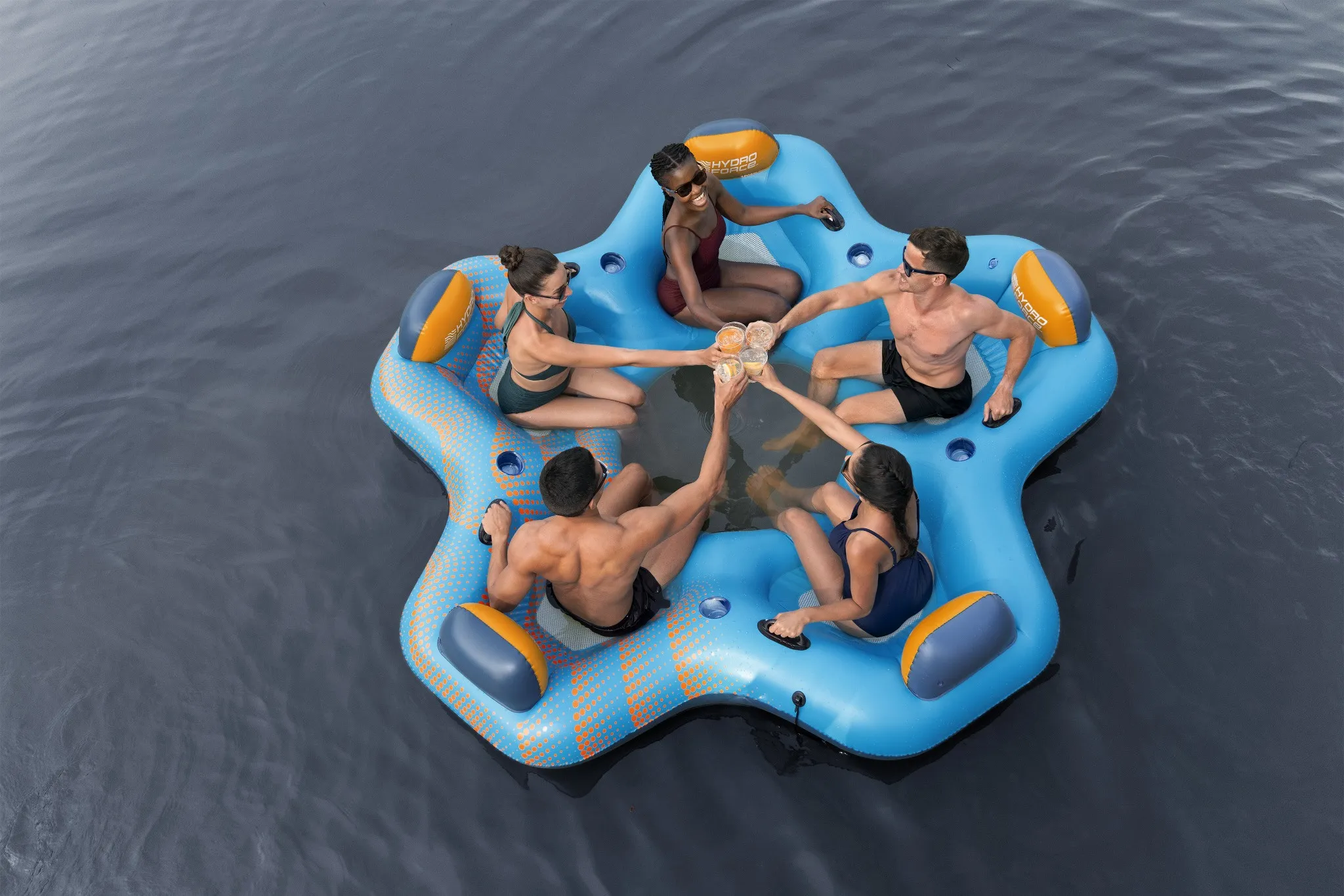 Bestway® Badeinsel Day Drifter™ 279x269x43cm, 5 Personen