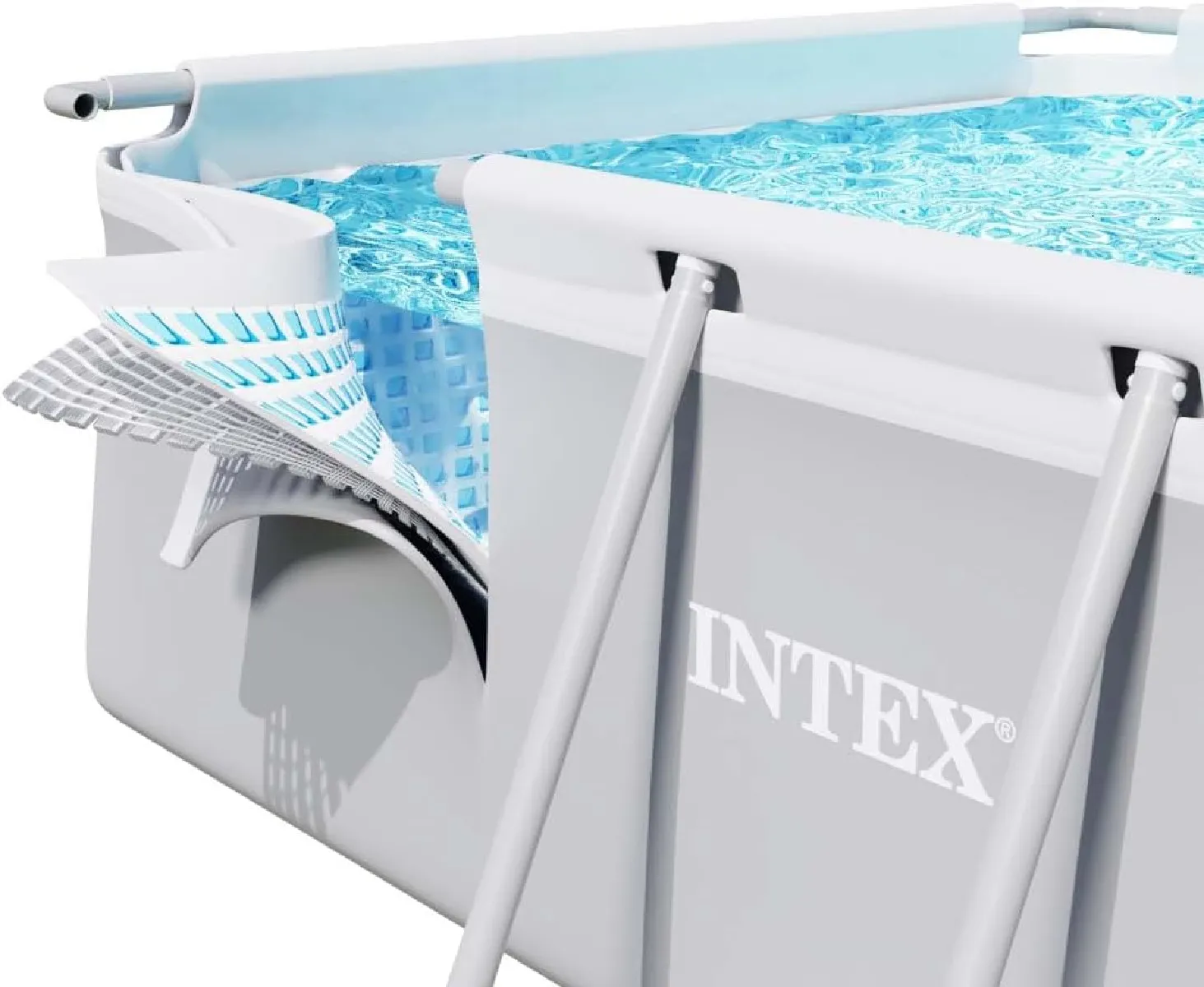 Intex Pool-Set Prism Frame Rectangular 400x200x100cm