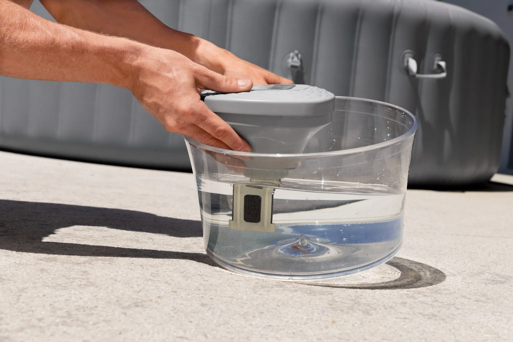 Bestway LAY-Z-SPA Hydrogenic Salzwasseranlage für Whirlpool bis 1400 Liter