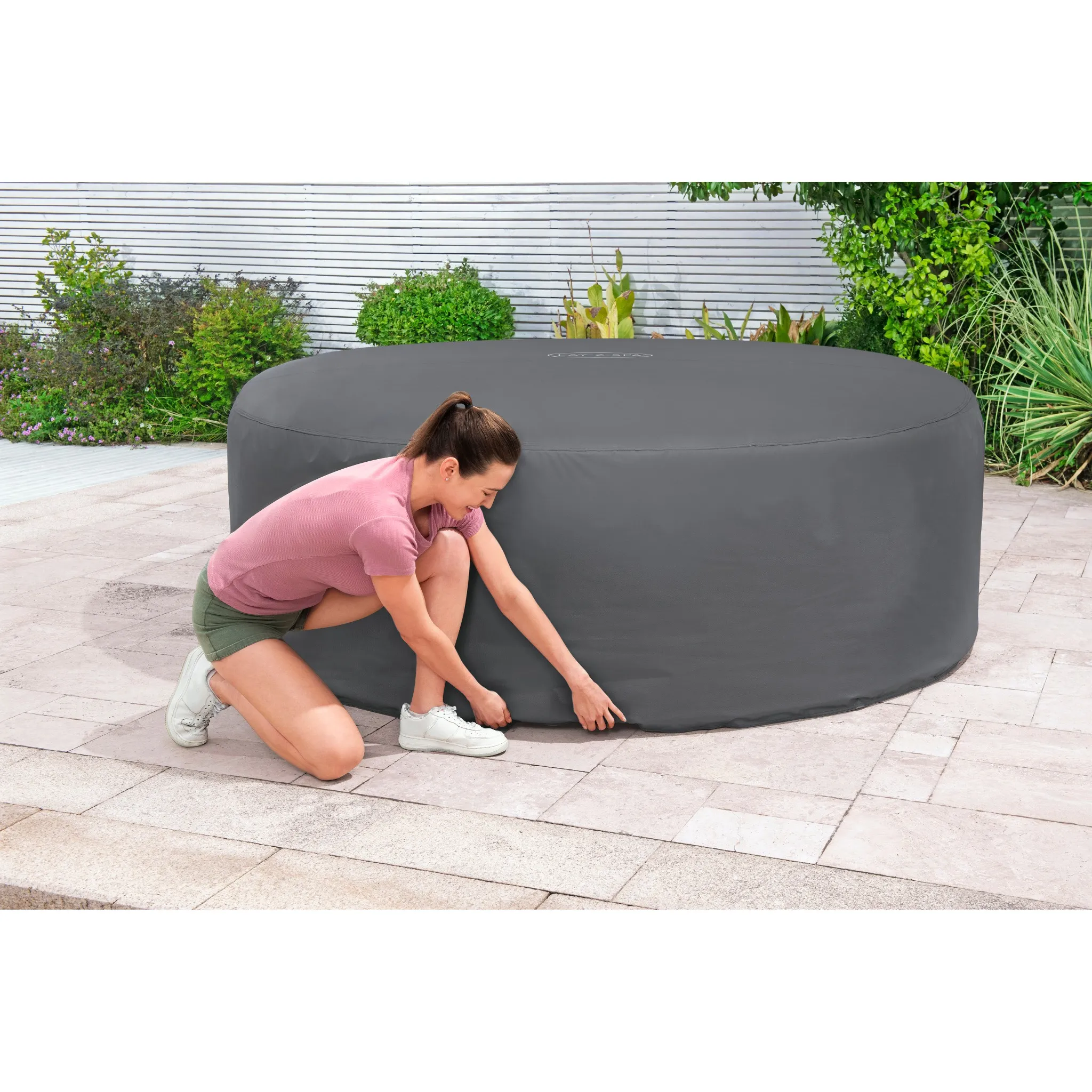 Bestway® Thermo-Komplettabdeckung LAY-Z-SPA® Xtras EnergySense® Plus Ø216x80cm, rund