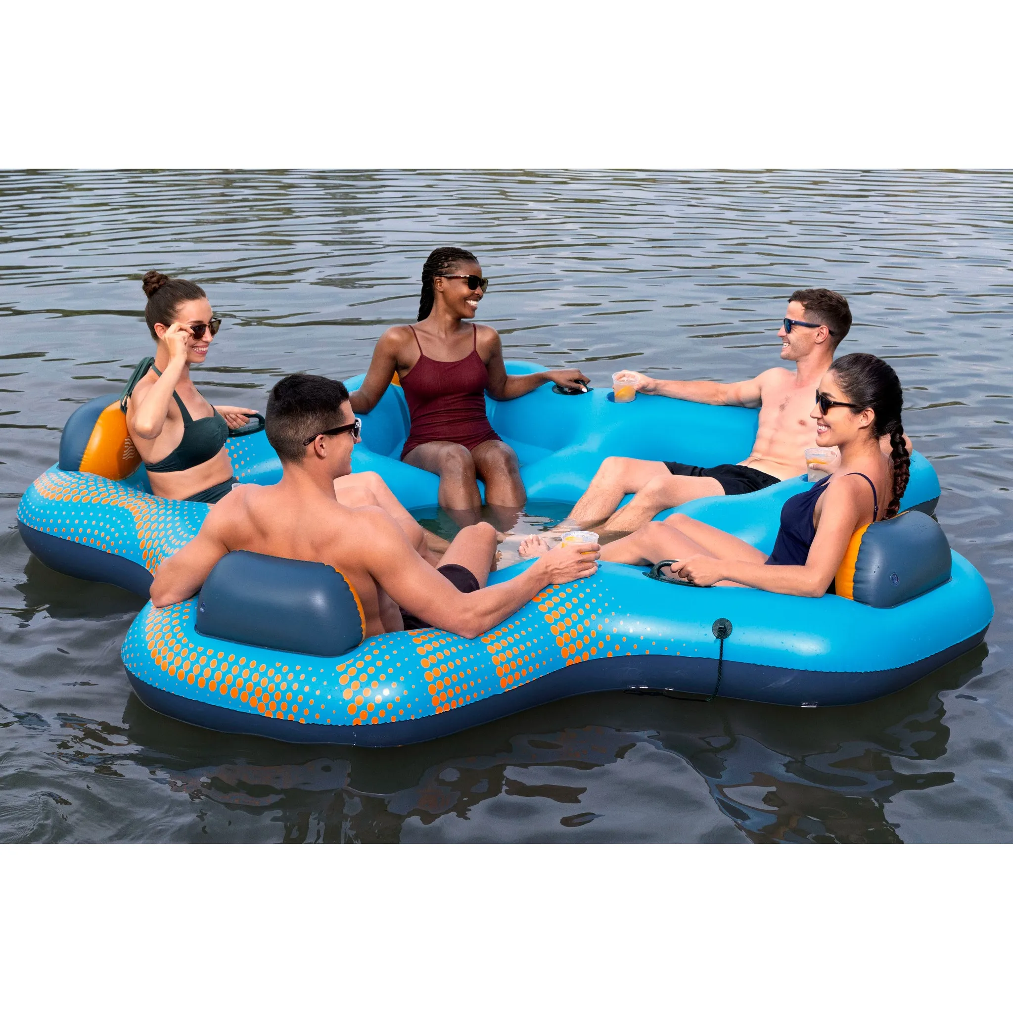 Bestway® Badeinsel Day Drifter™ 279x269x43cm, 5 Personen