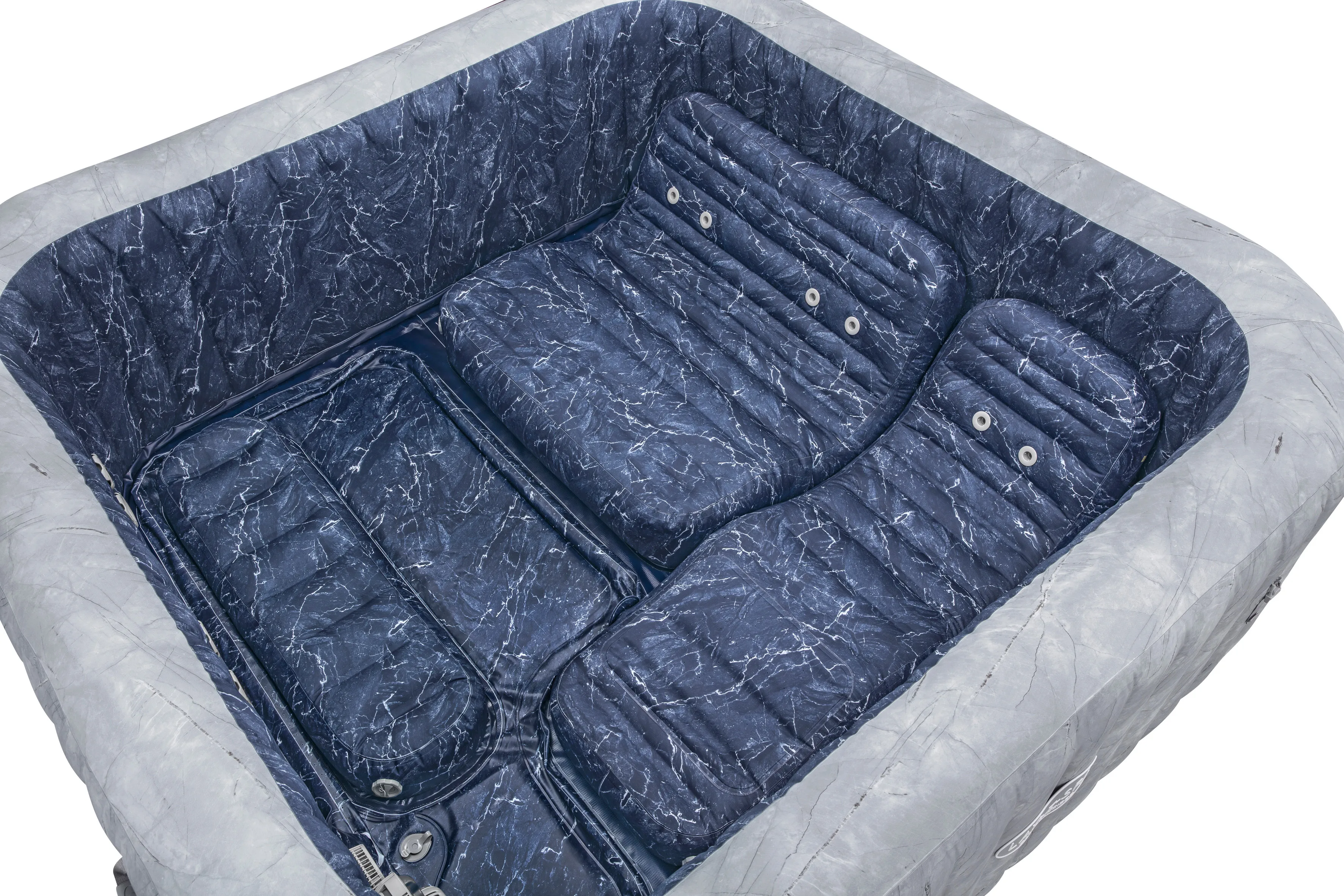 Bestway LAY-Z-SPA® Energiespar WLAN Whirlpool San Francisco HydroJet Pro™ für 7 Personen 230x230x71cm