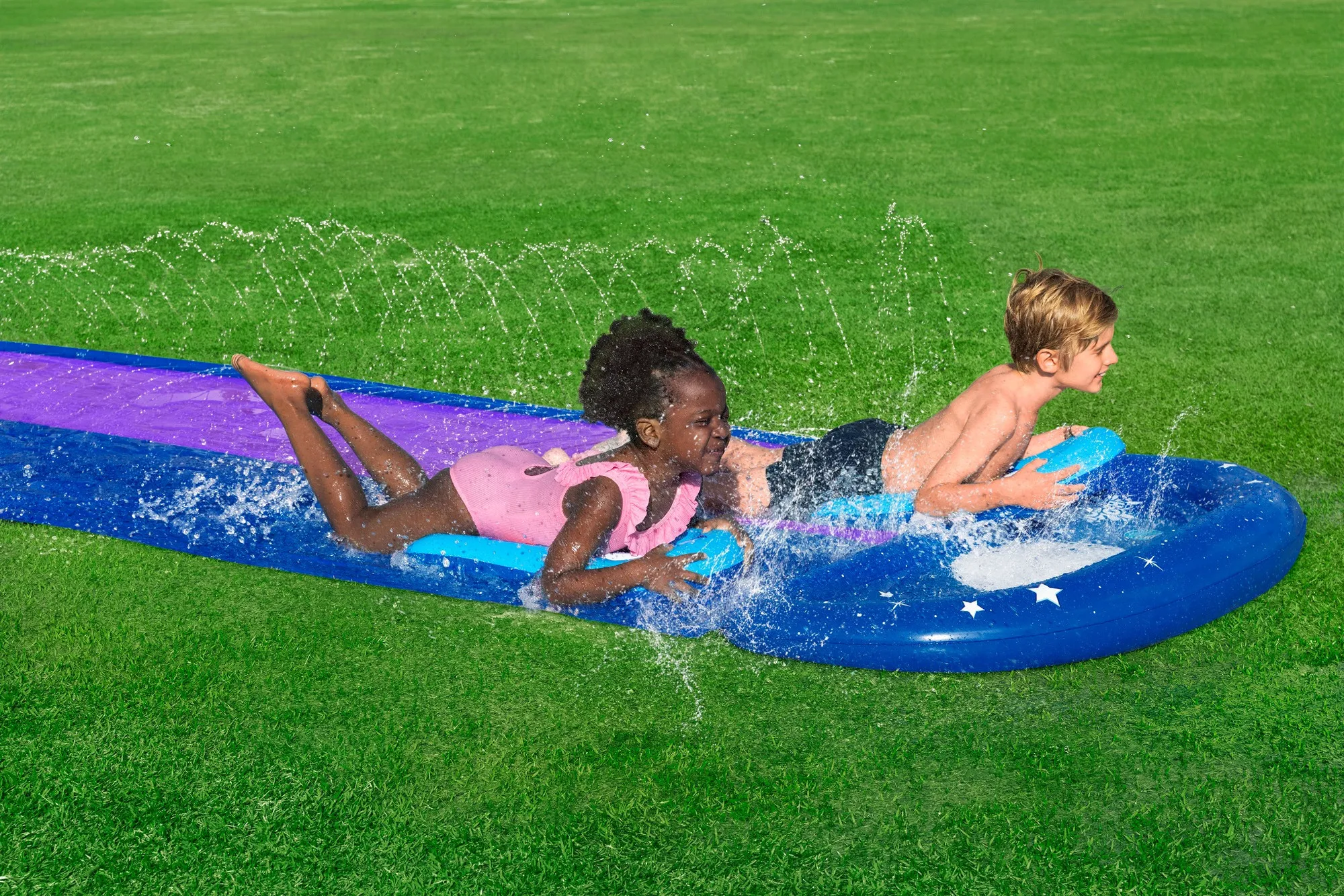 Bestway Wasserrutsche H2OGO! Lunar Launch 488x138cm)