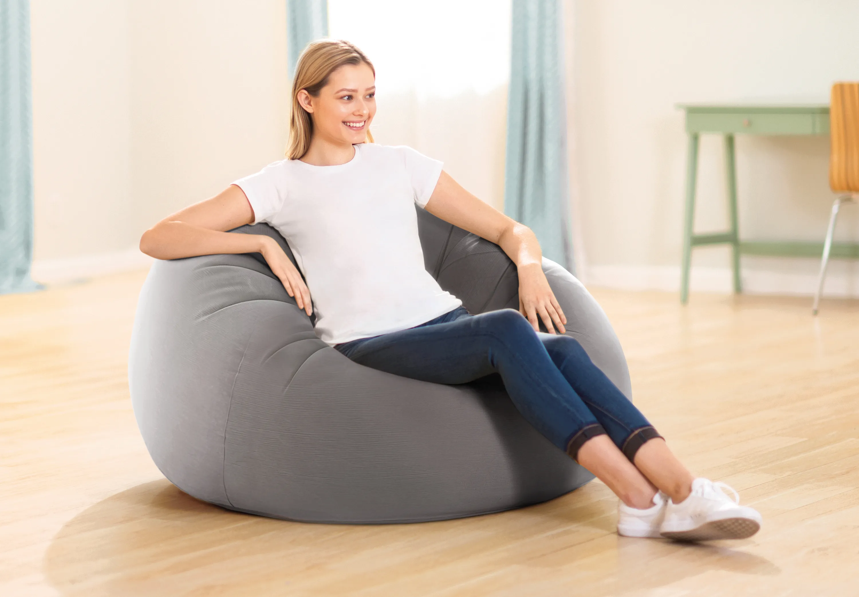 INTEX 68579NP Sessel Beanless Bag 107x104x69cm