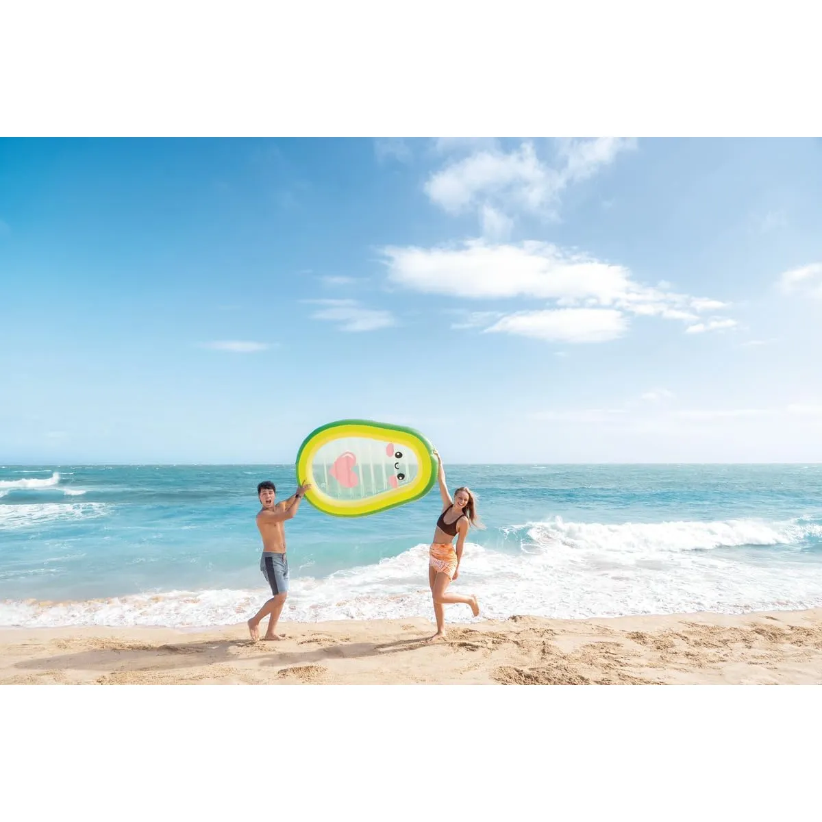 Intex 58739EU Luftmatratze - Avocado Buddy Float 165x114x23cm