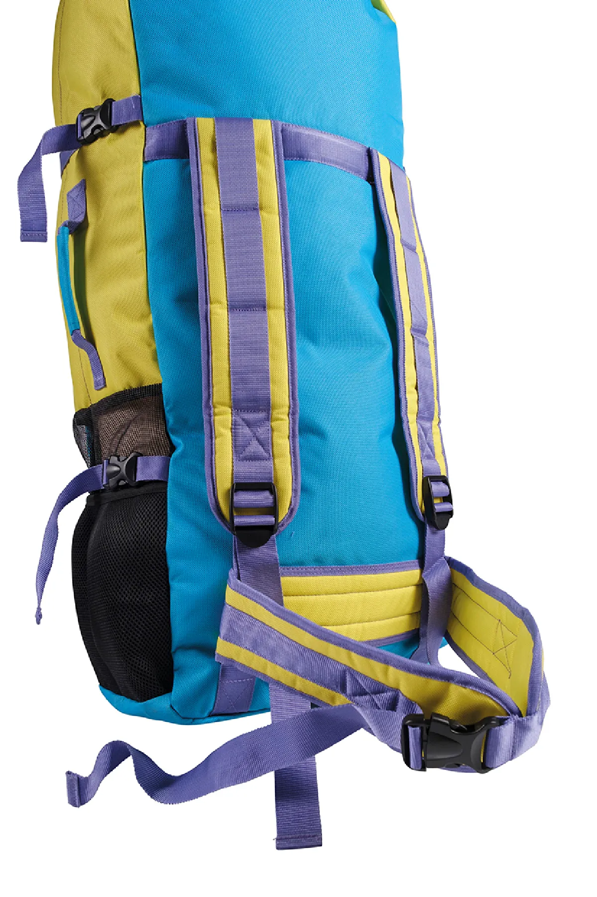 Chiemsee SUP-Set inkl. Board, Paddel, Pumpe, Leash & Rucksack (grün/blau)