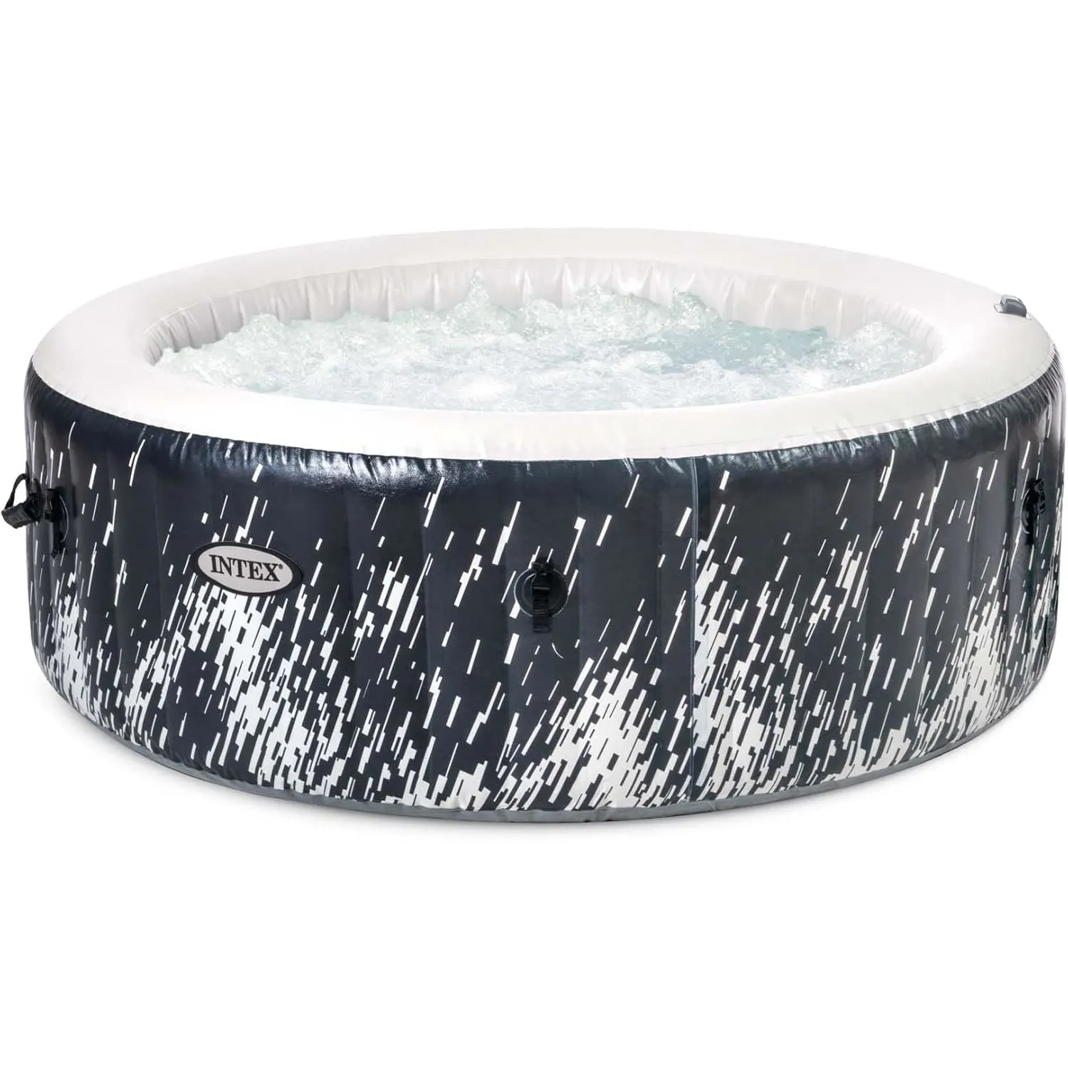 Intex 28494NP Whirlpool Glow Deluxe Round Bubble SPA Set 196x71cm