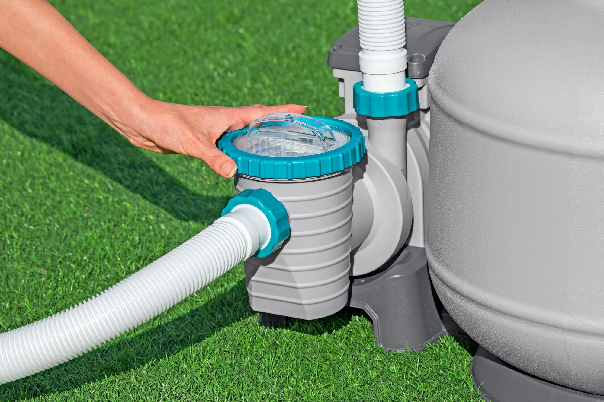 Bestway Sandfilteranlage mit Zeitschaltuhr 8.327l/h, 280W