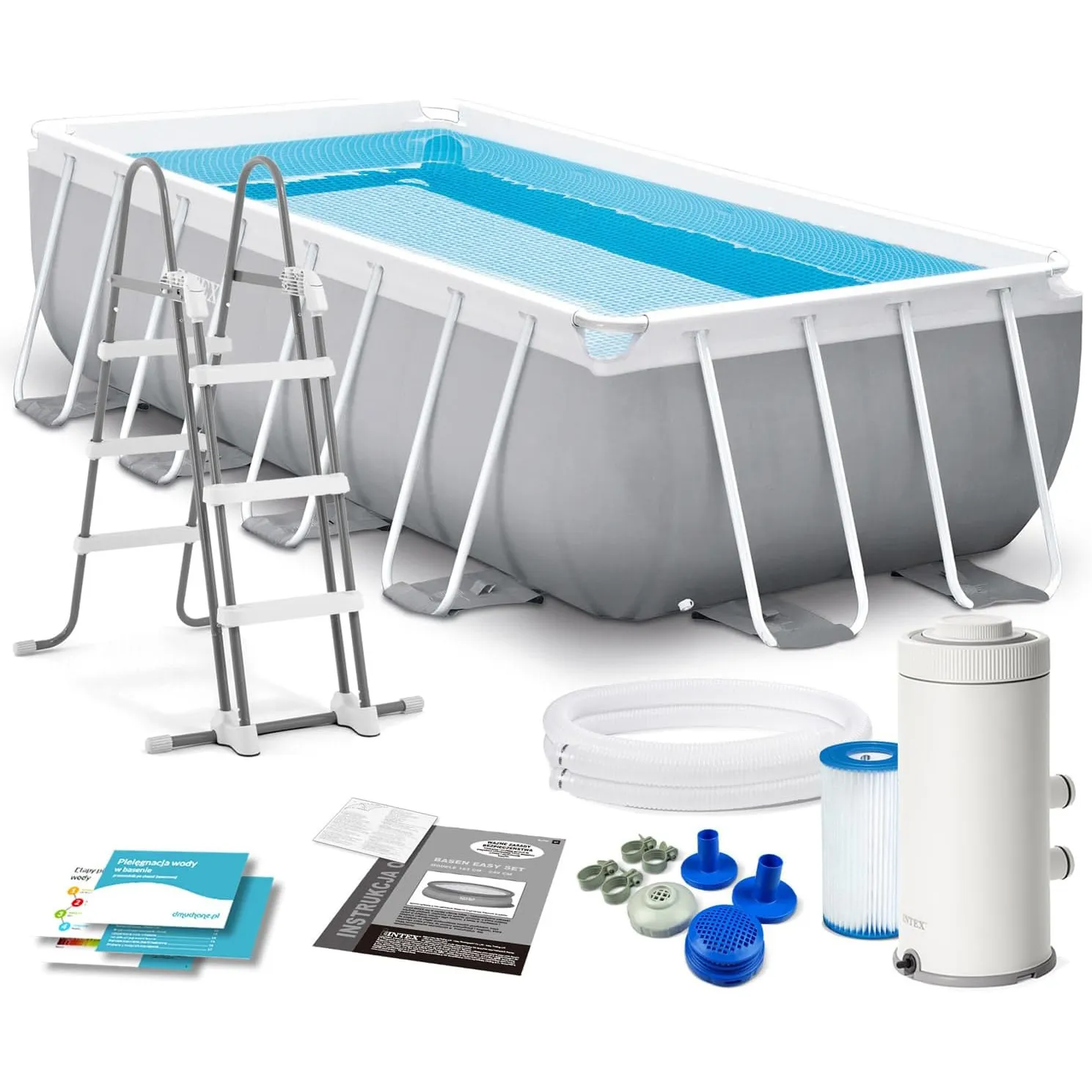 Intex Pool-Set Prism Frame Rectangular 400x200x100cm