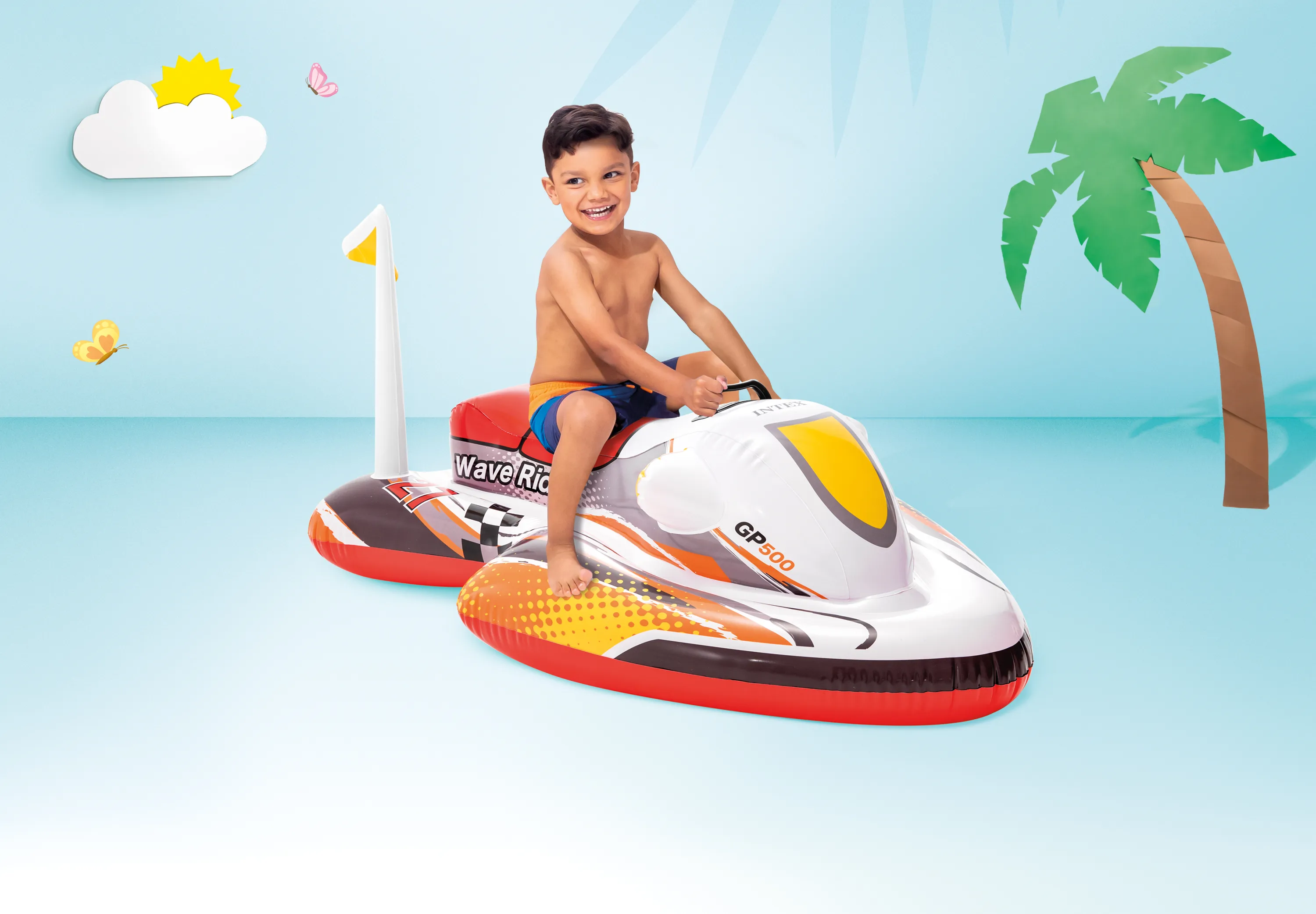 Intex 57520NP Ride-On - Wave Rider