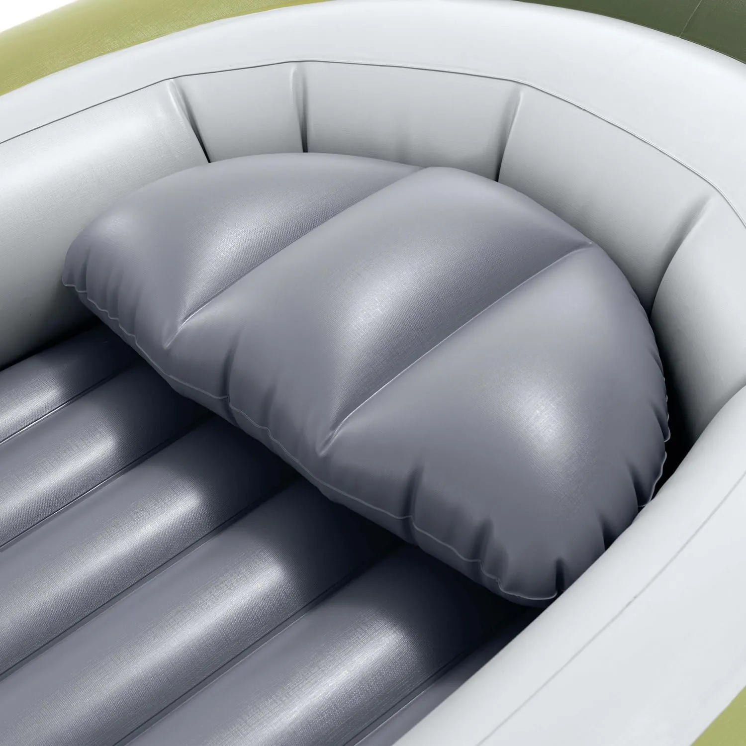 Intex 66334NP Schlauchboot Seahawk 4 Set inkl. Pumpe und Alu-Paddeln 351x145x48cm