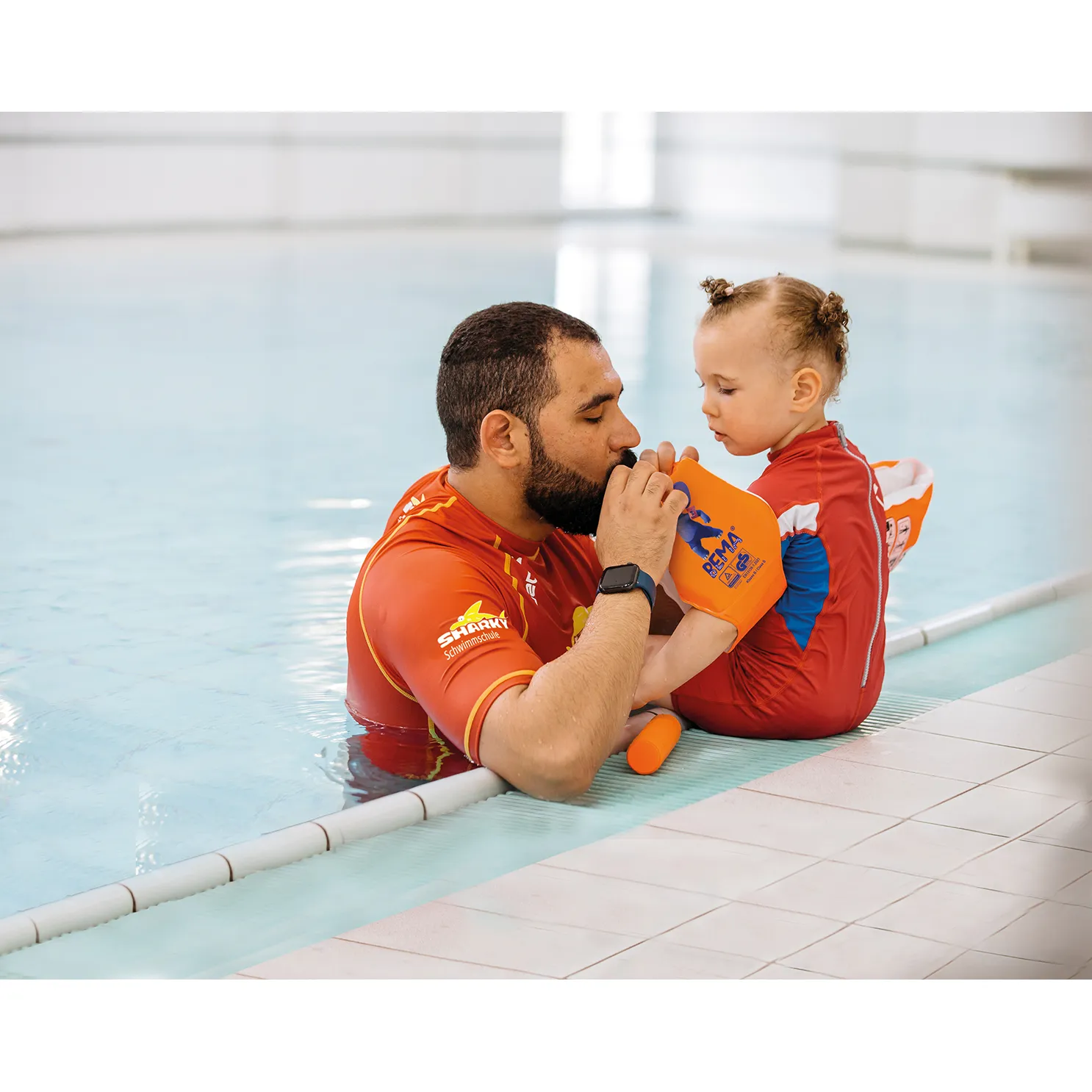 Happy People BEMA® Schwimmflügel für Kinder von 0-1 Jahren, orange, Gr. 00