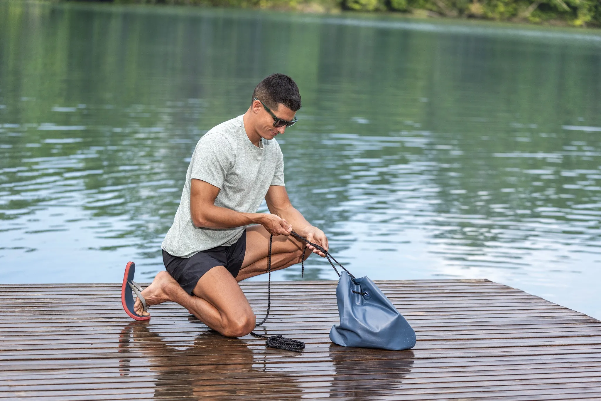 Bestway® Badeinsel Hydro Force® Tropical Breeze 389x274cm, 6-Personen