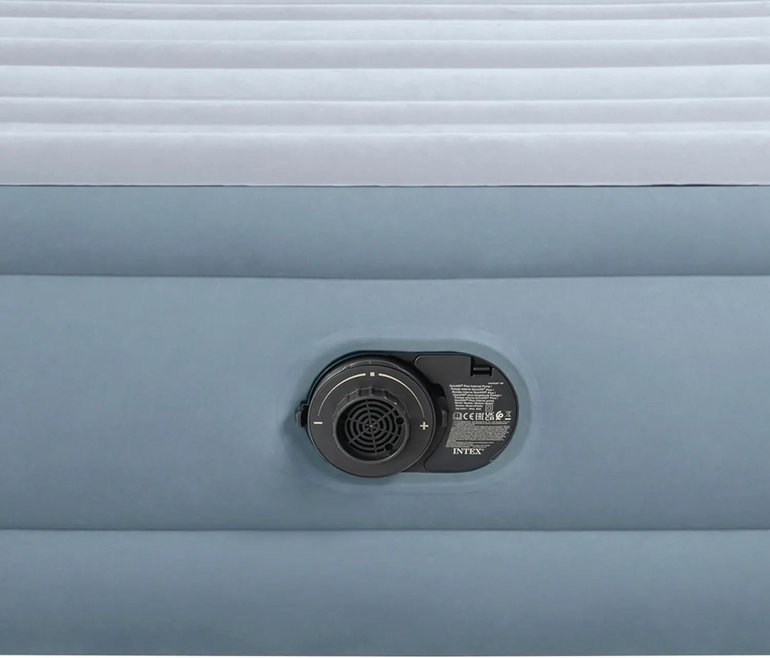 Intex Luftbett - DuraBeam Headboard Plush Queen 152x236x86cm, mit 220V Pumpe