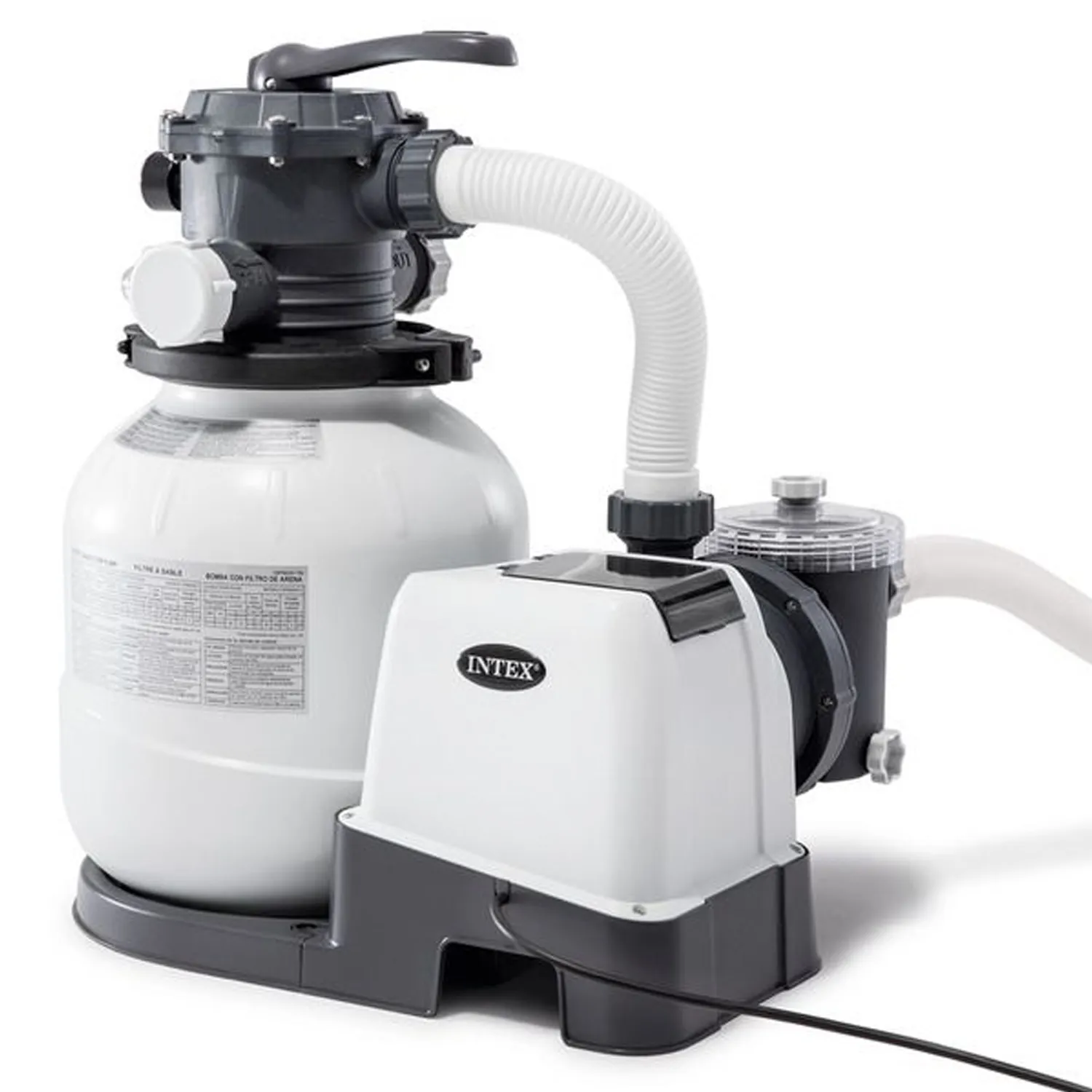 Intex 26364GN Ultra XTR Frame Pool mit Sandfilterpumpe 732x366x132cm