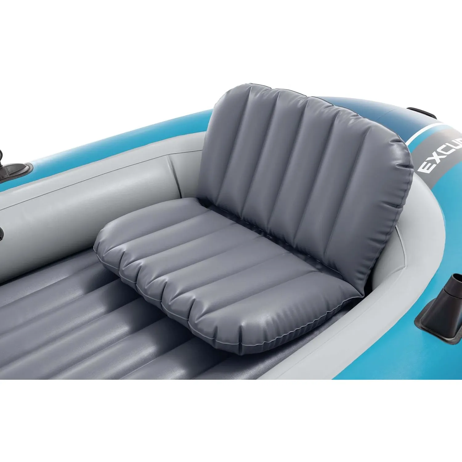Intex Schlauchboot-Set - Excursion 4 inkl. Außenbordmotor & Befestigung