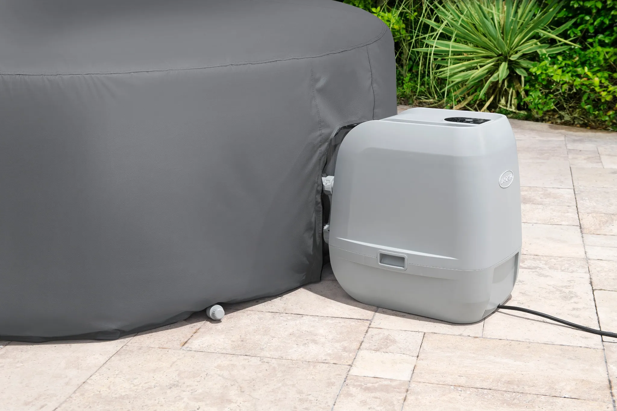 Bestway® Thermo-Komplettabdeckung LAY-Z-SPA® Xtras EnergySense® Plus Ø216x80cm, rund