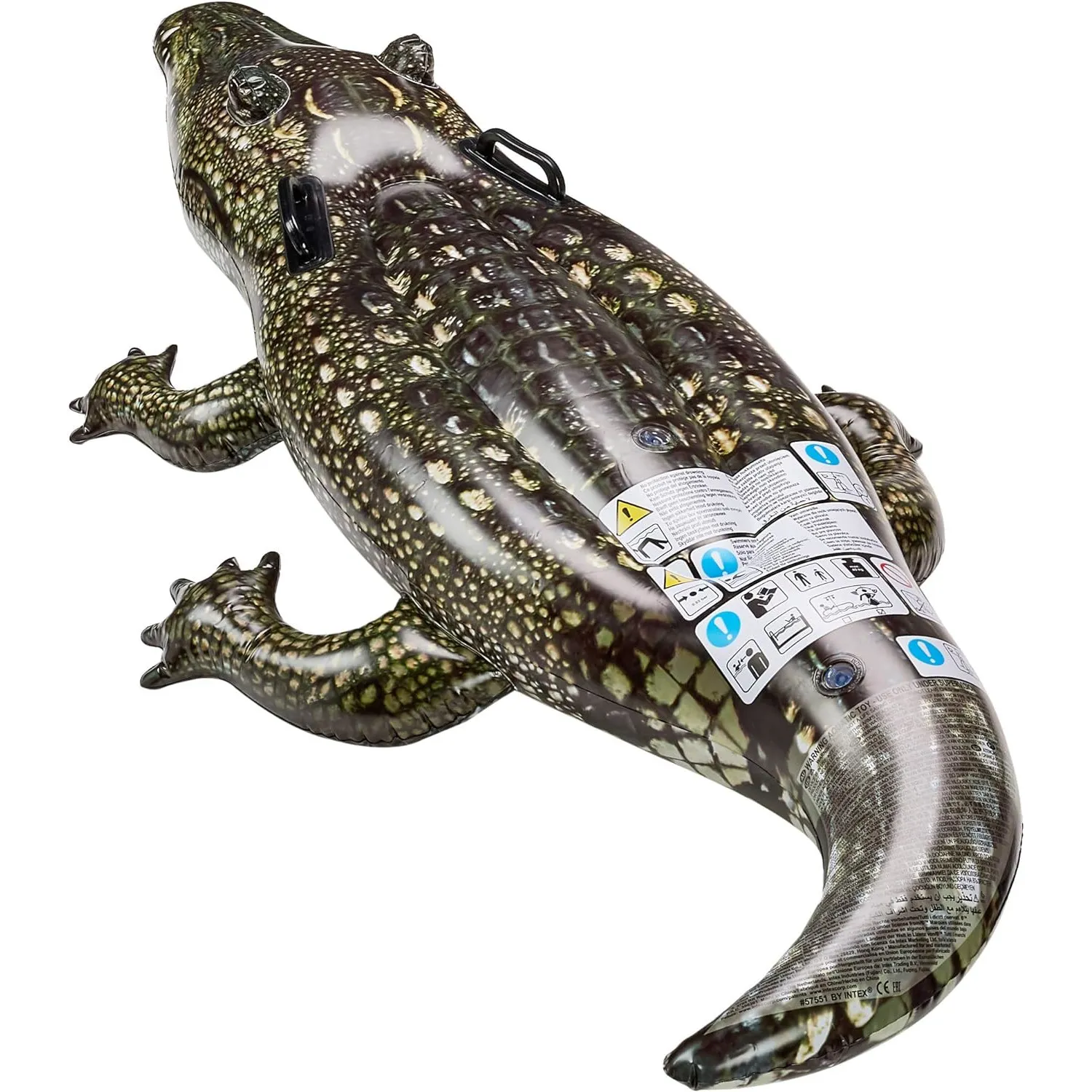 Intex Schwimmtier - realistisches Krokodil 170x86cm