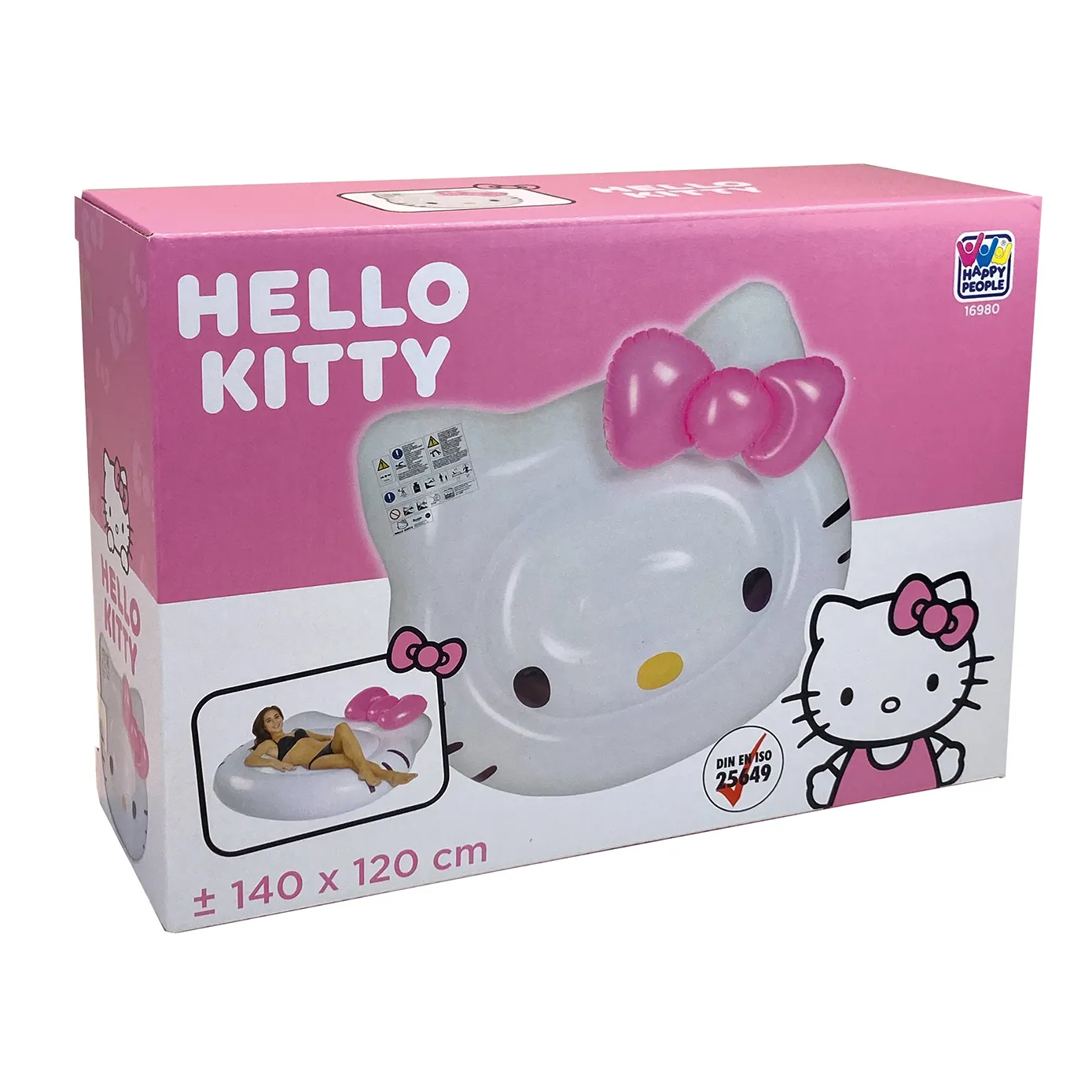 Happy People Luftmatratze - Hello Kitty 140x120cm