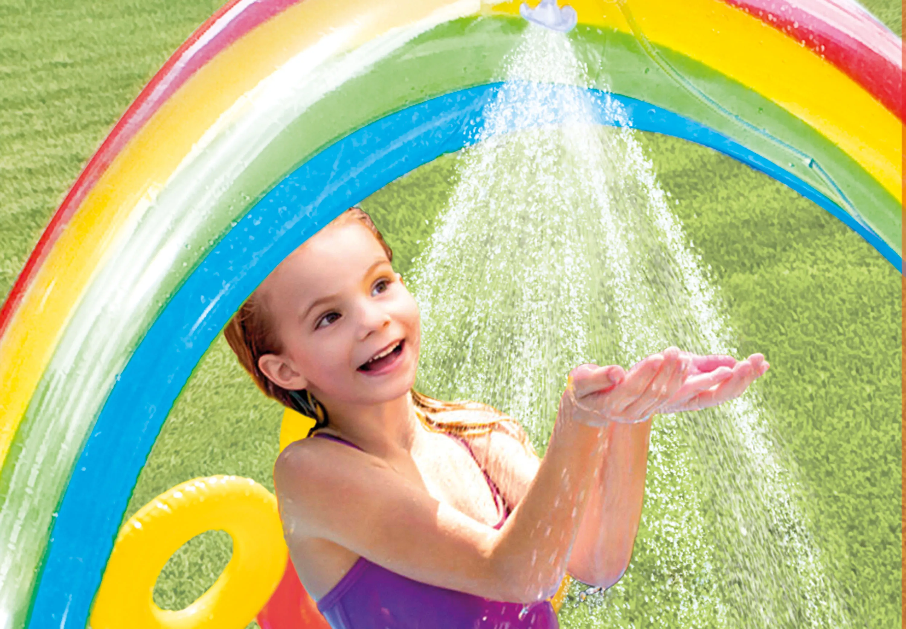 Intex 57453NP Playcenter - Rainbow Ring (297x193x135cm)