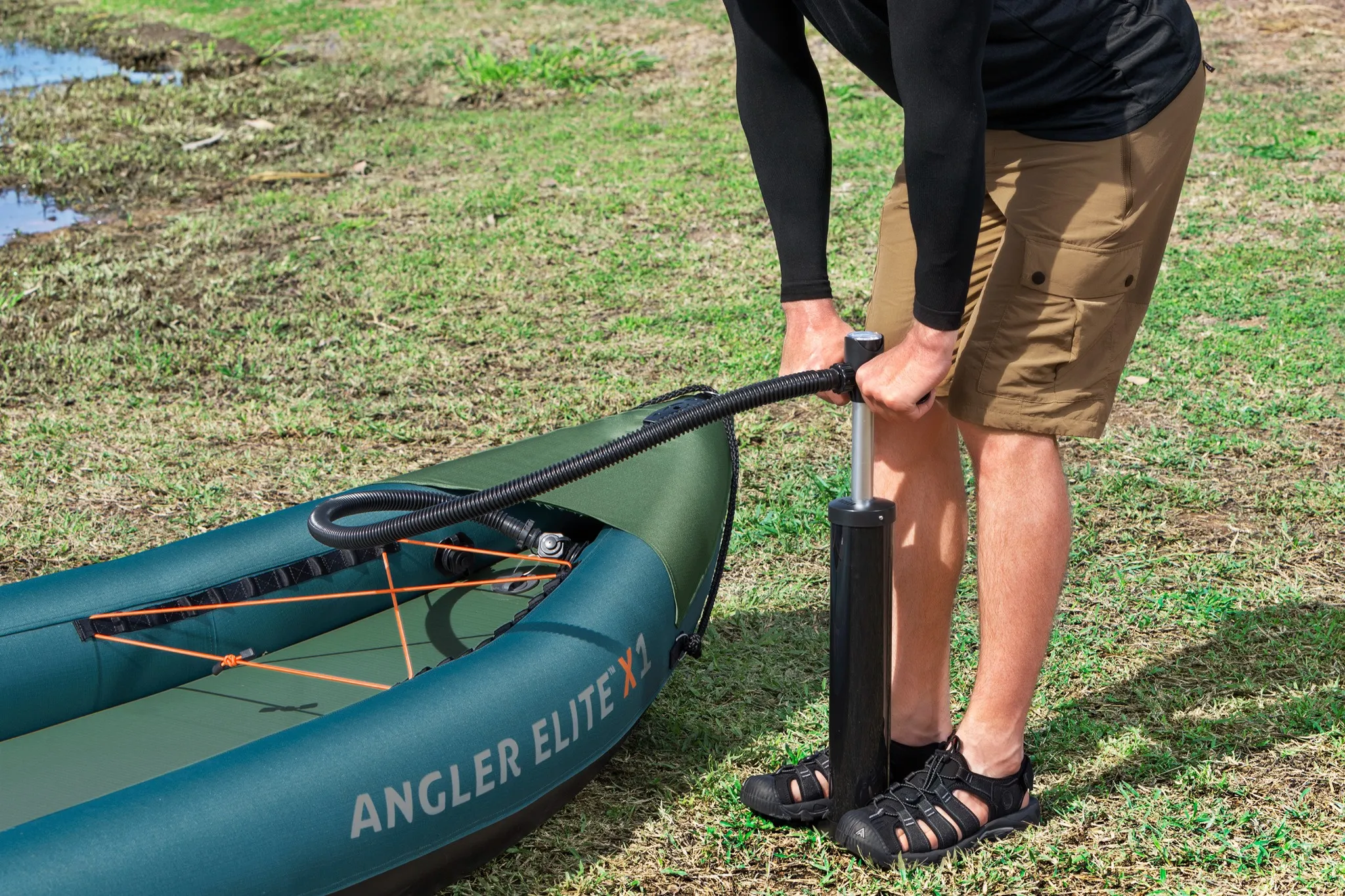 Bestway® Hydro Force® Kajak-Set Angler Elite™ 380x99x37cm