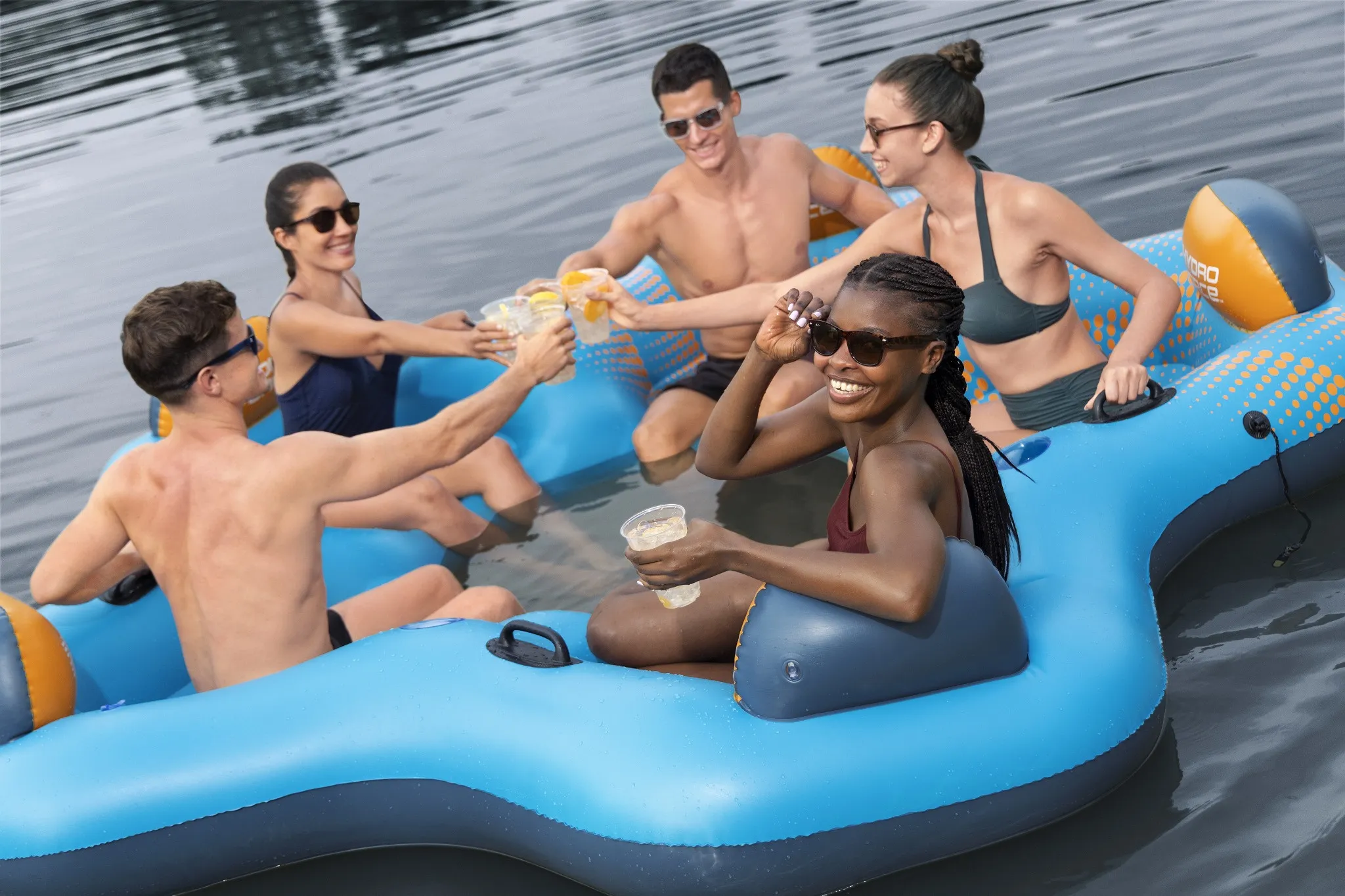 Bestway® Badeinsel Day Drifter™ 279x269x43cm, 5 Personen