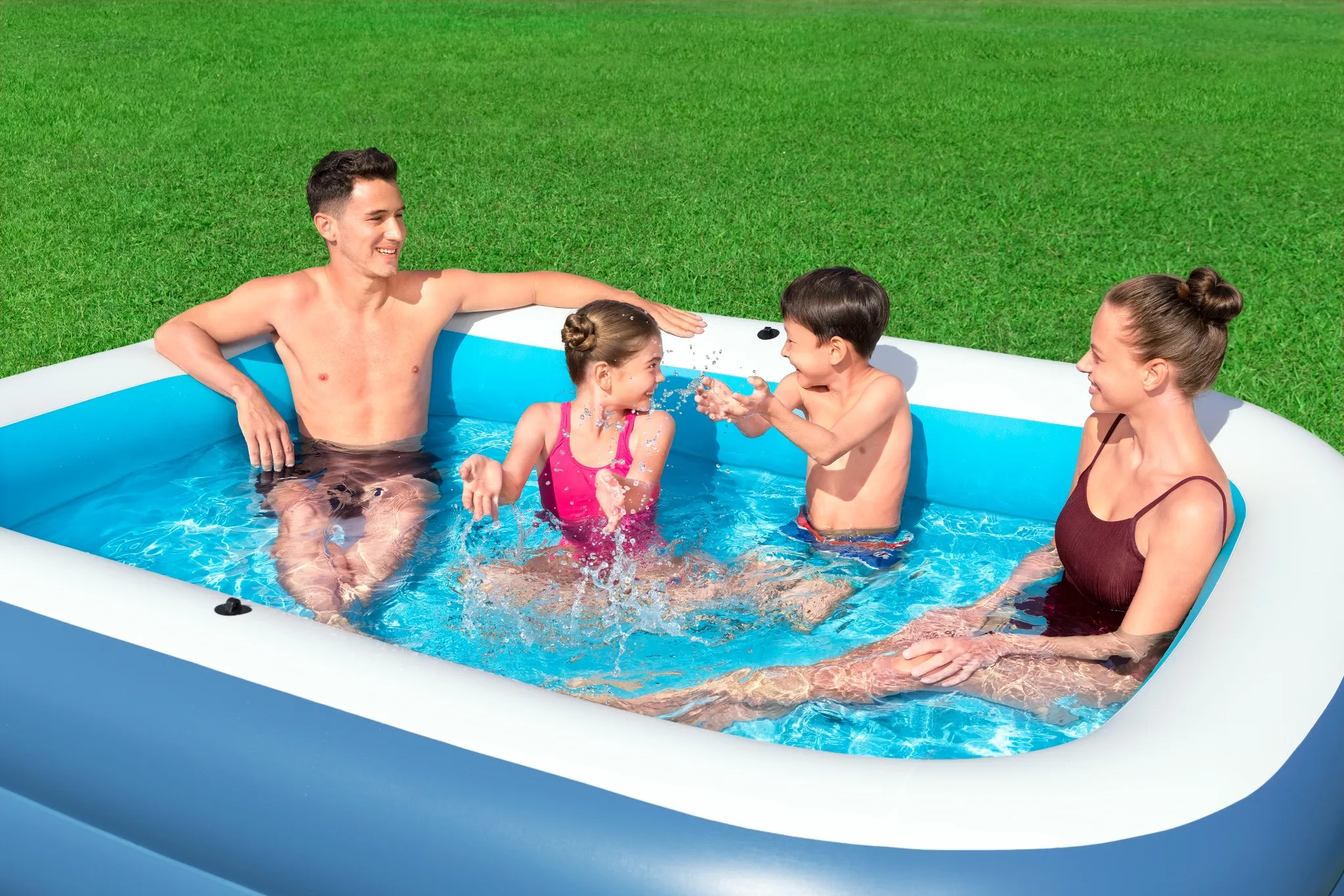 Bestway Family Pool Summer Bliss 254x178x140cm