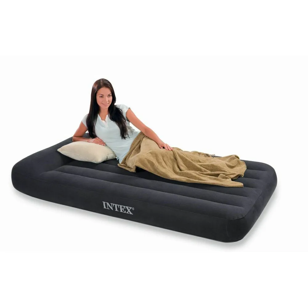 Intex 66768 Luftbett - PillowRest Classic 137xx191x23cm