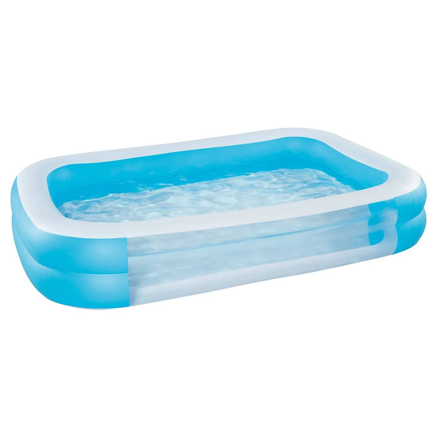 Happy People Planschbecken Family Pool mit Sichtfenster 262x175x50cm