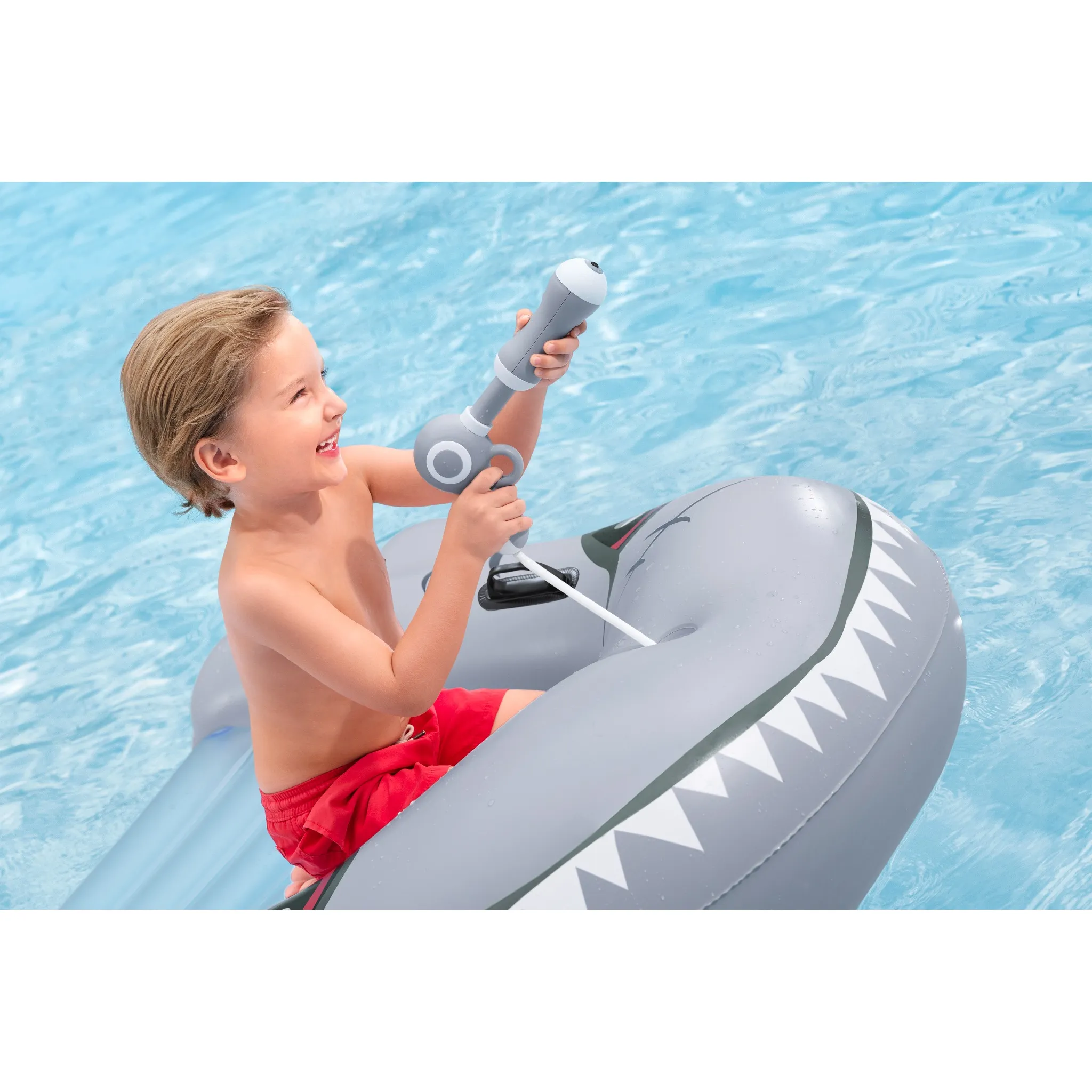 Bestway Kickboard Haialarm 160x 115cm