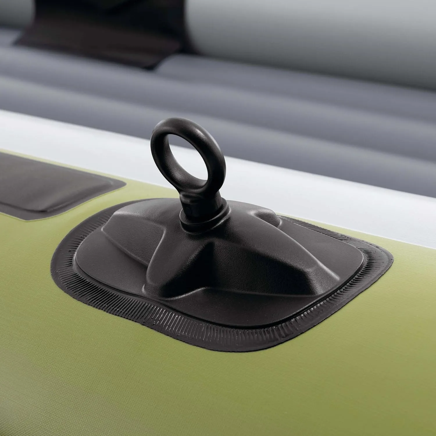 Intex 66334NP Schlauchboot Seahawk 4 Set inkl. Pumpe und Alu-Paddeln 351x145x48cm