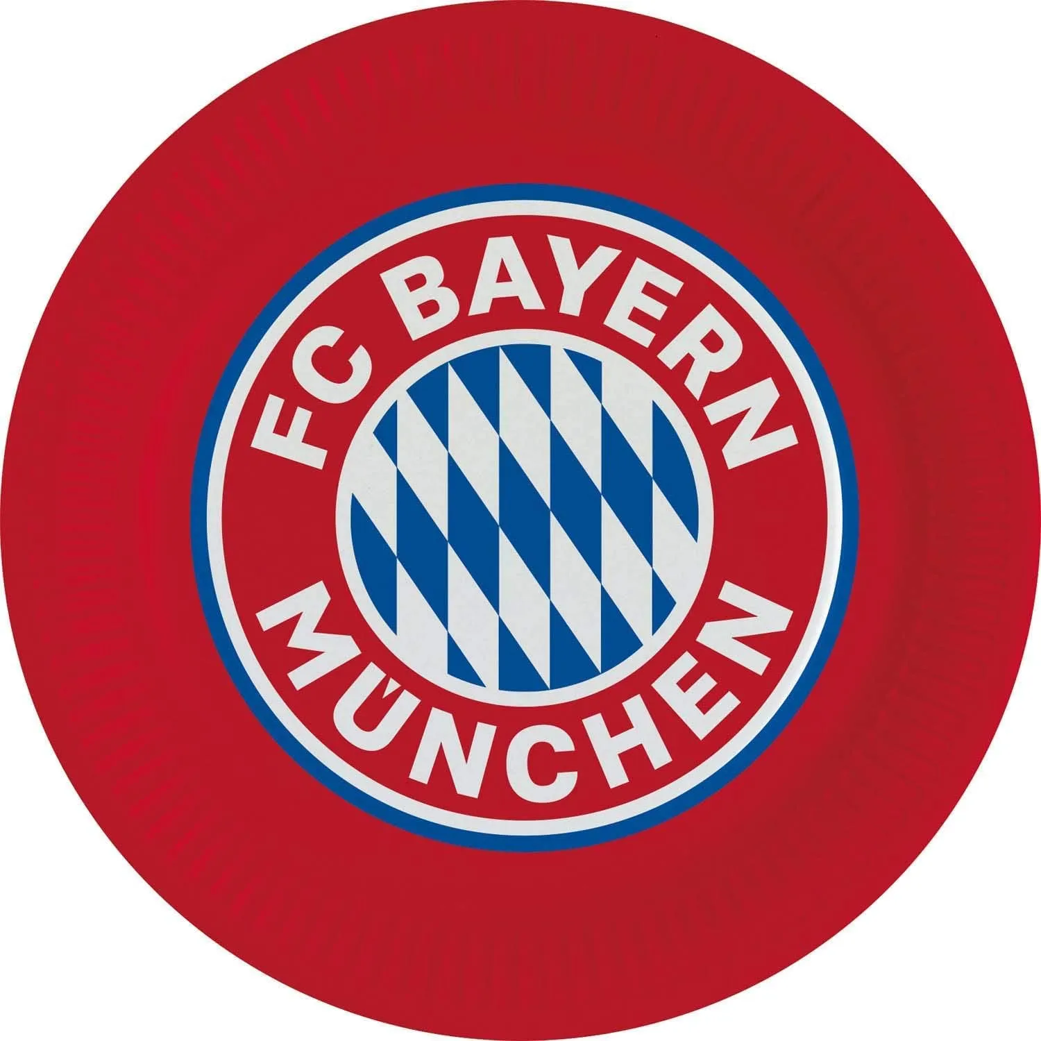 Amscan FC Bayern München - Pappteller (8 Stück, 23cm)