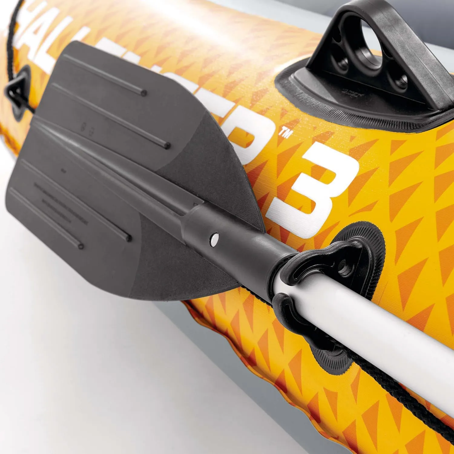 Intex Schlauchboot Challenger 3 Set inkl. Pumpe und Alu-Paddeln 295x137x43cm