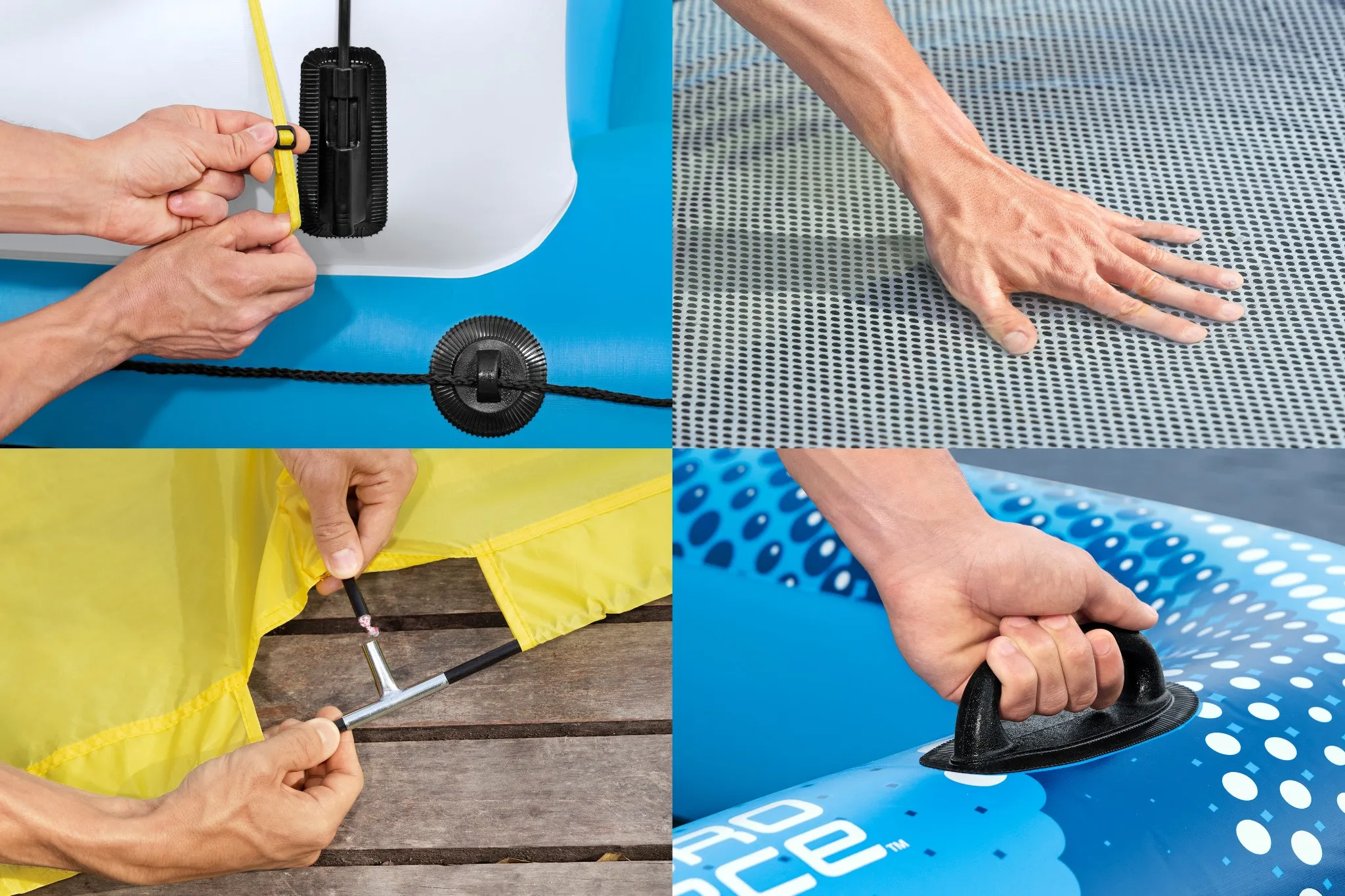 Bestway® Badeinsel Hydro Force® Summer Oasis™ 320x198cm, 4 Personen