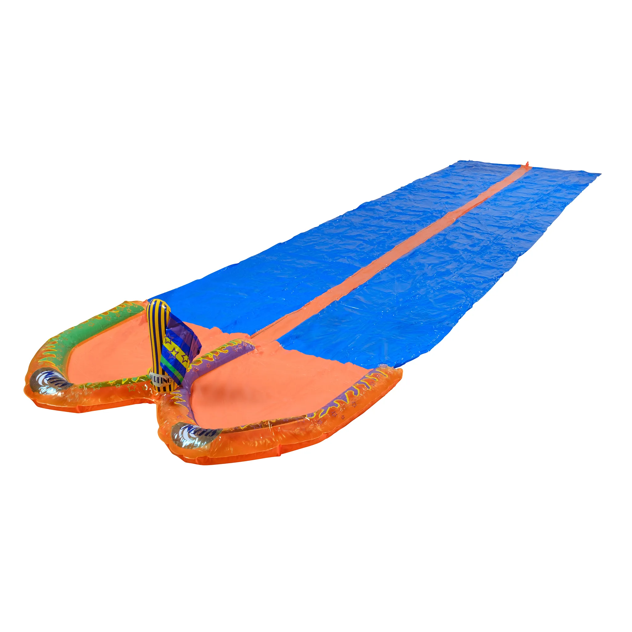 Happy People Wasserrutsche Doppelrutsche 650x180cm mit 2 Auffangbecken